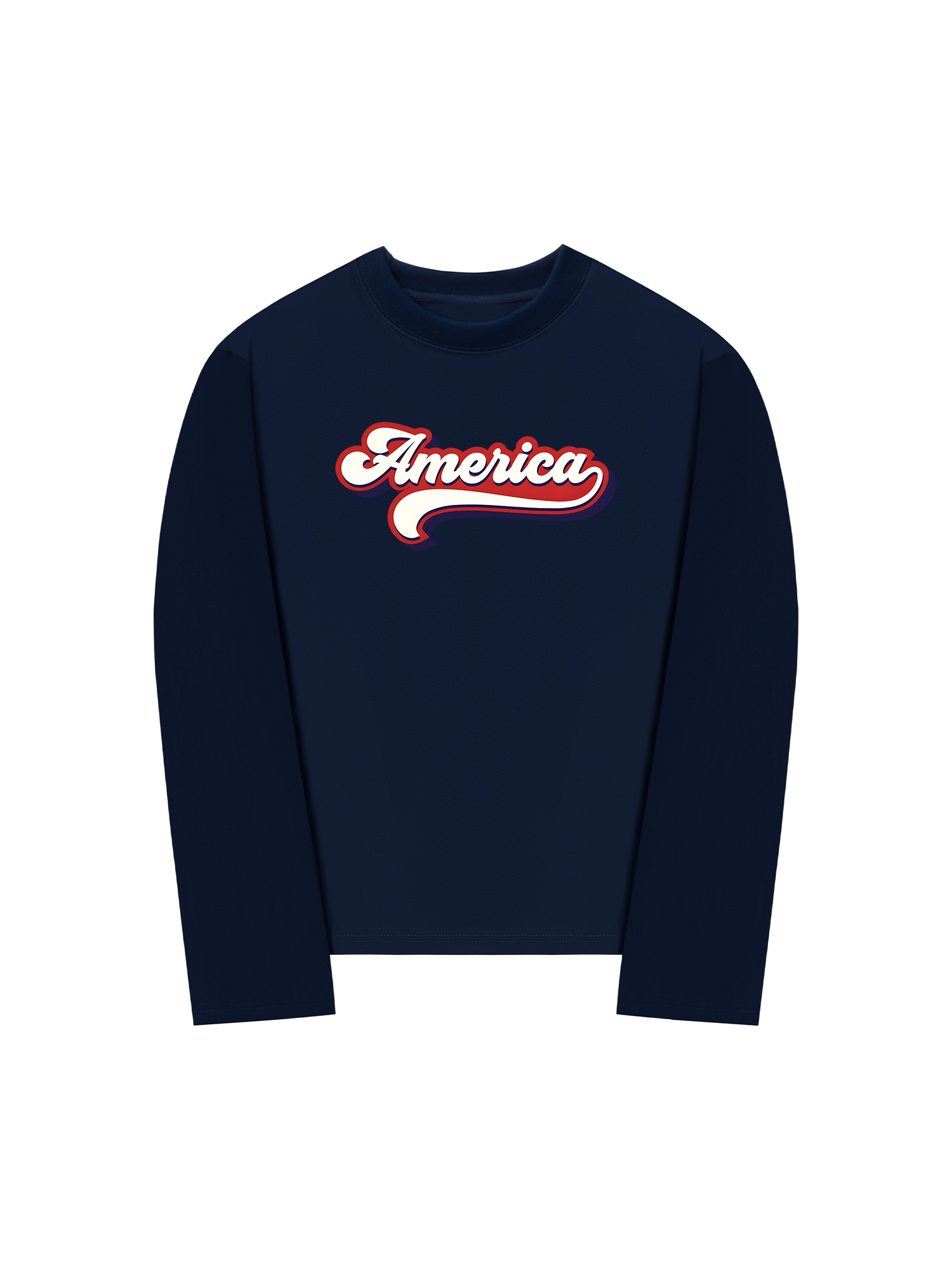 Áo Thun Dài Tay USA Vintage America