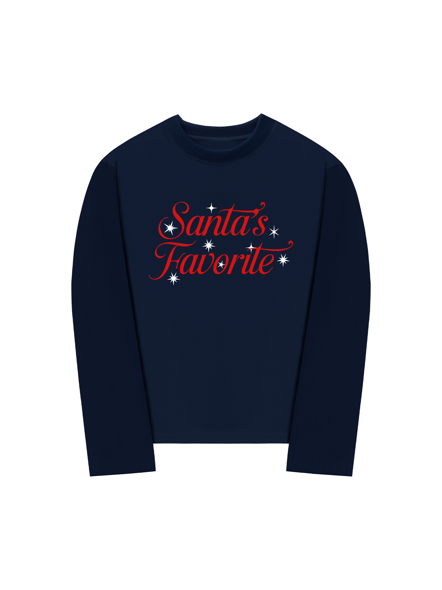 Áo Thun Dài Tay Santa_s Favorite