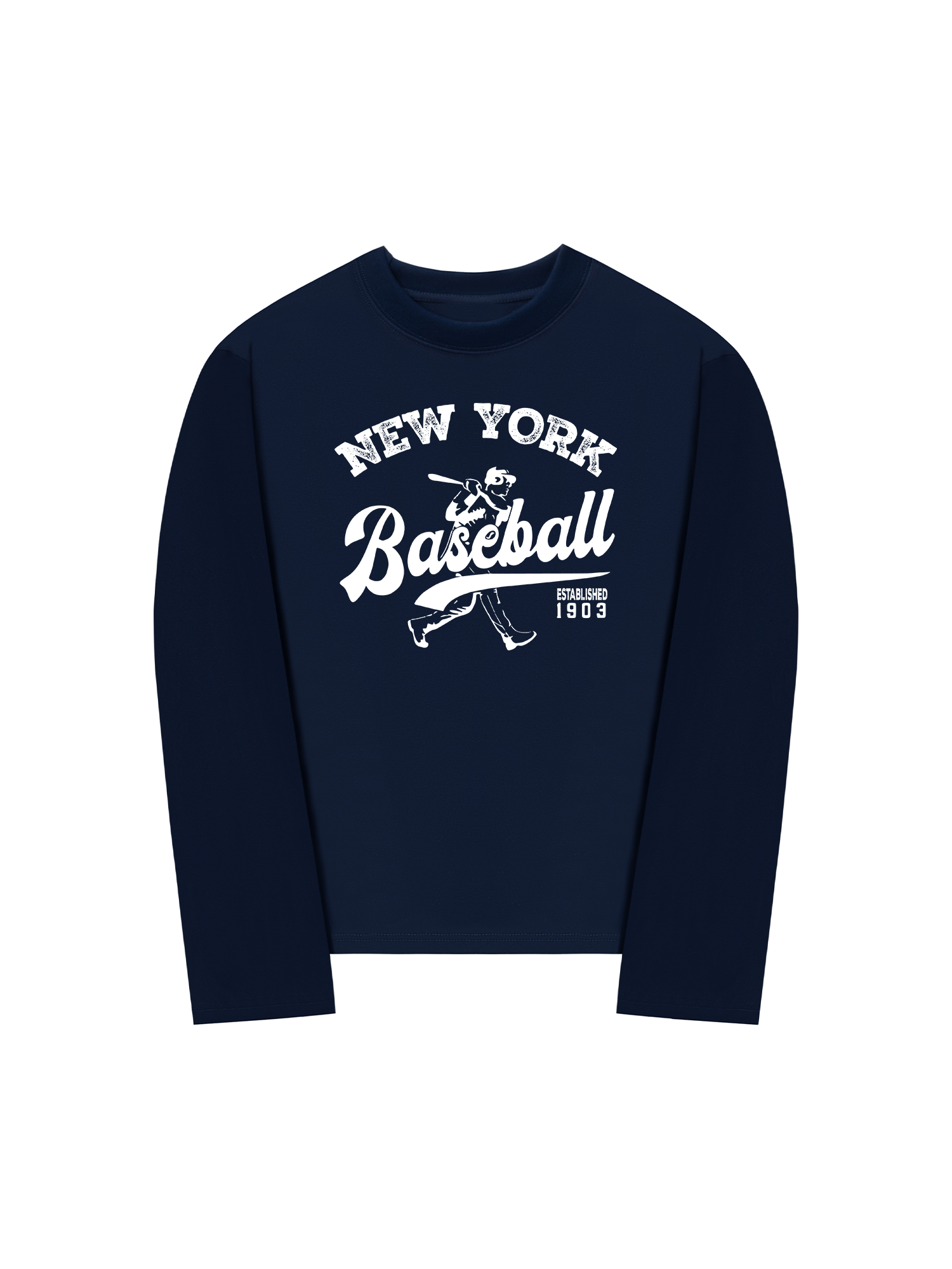 Áo Thun Dài Tay Baseball NewYork