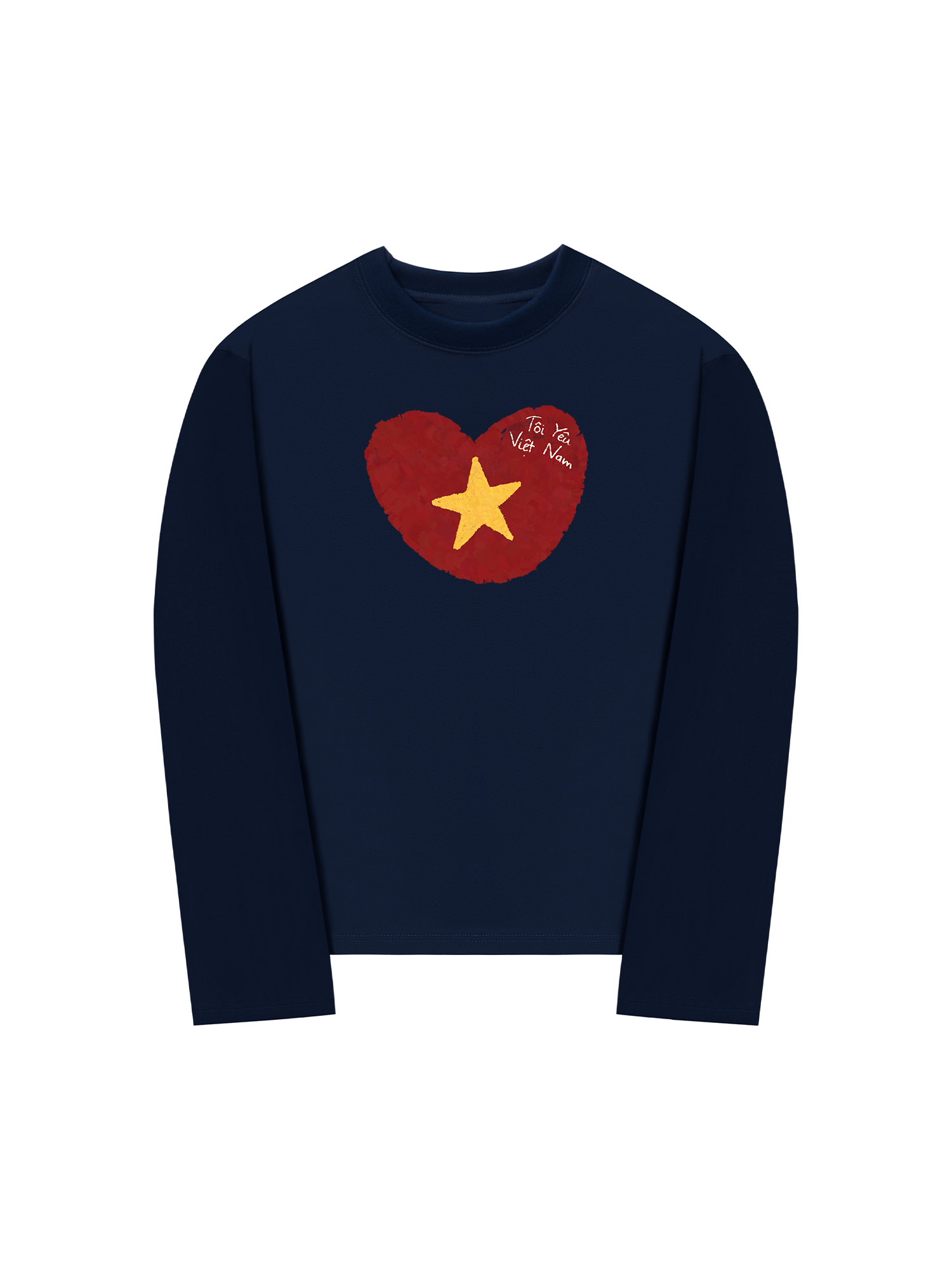 Áo Thun Dài Tay Tôi Yêu Việt Nam
