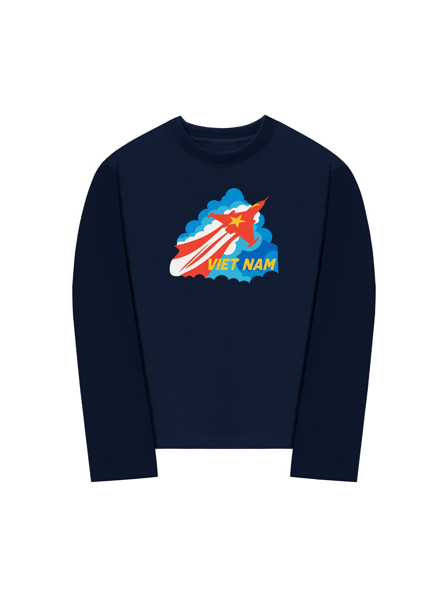 Áo Thun Dài Tay Phi Cơ Giải Phóng