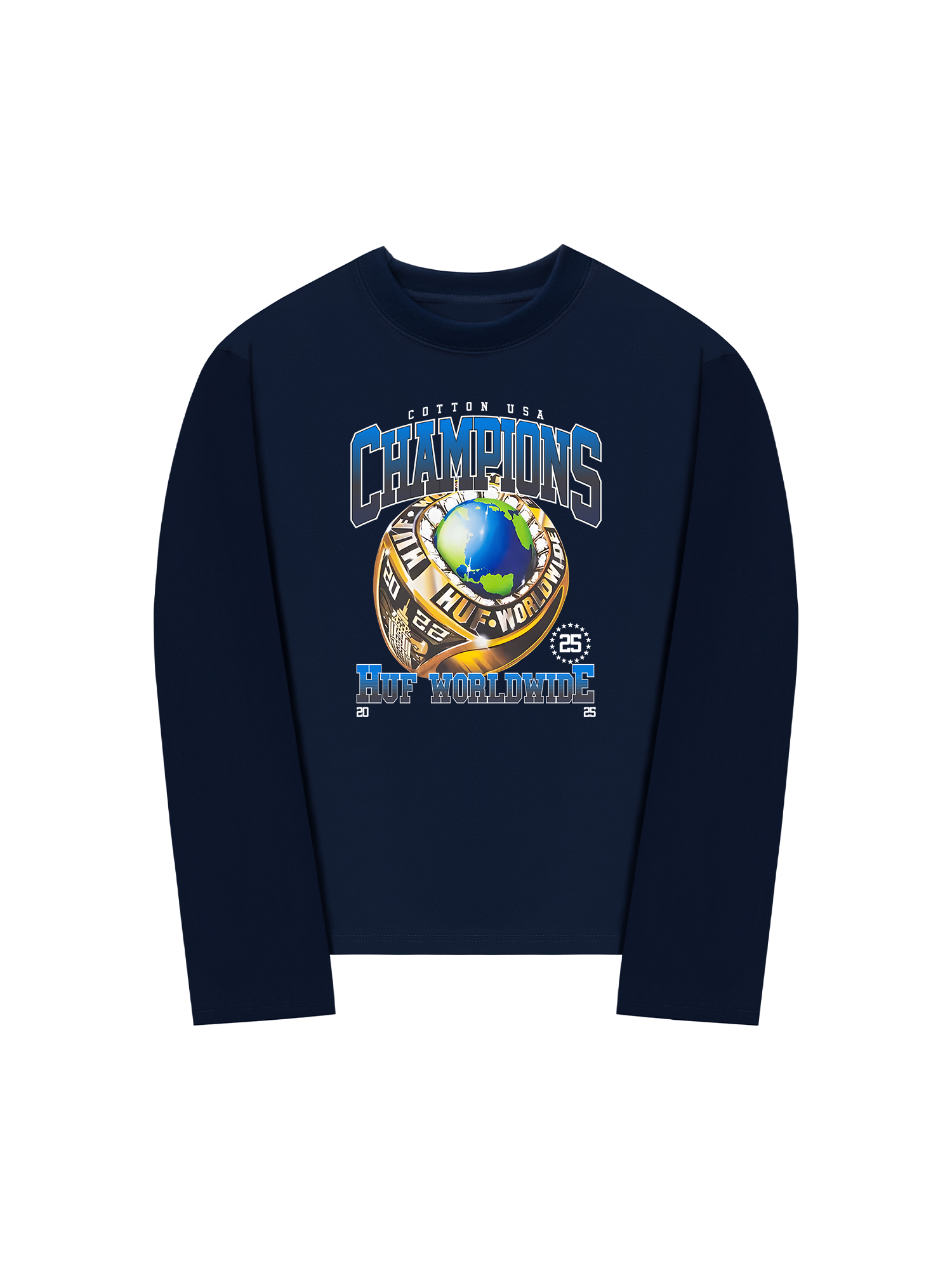 Áo Thun Dài Tay Champions Huf Worldwide