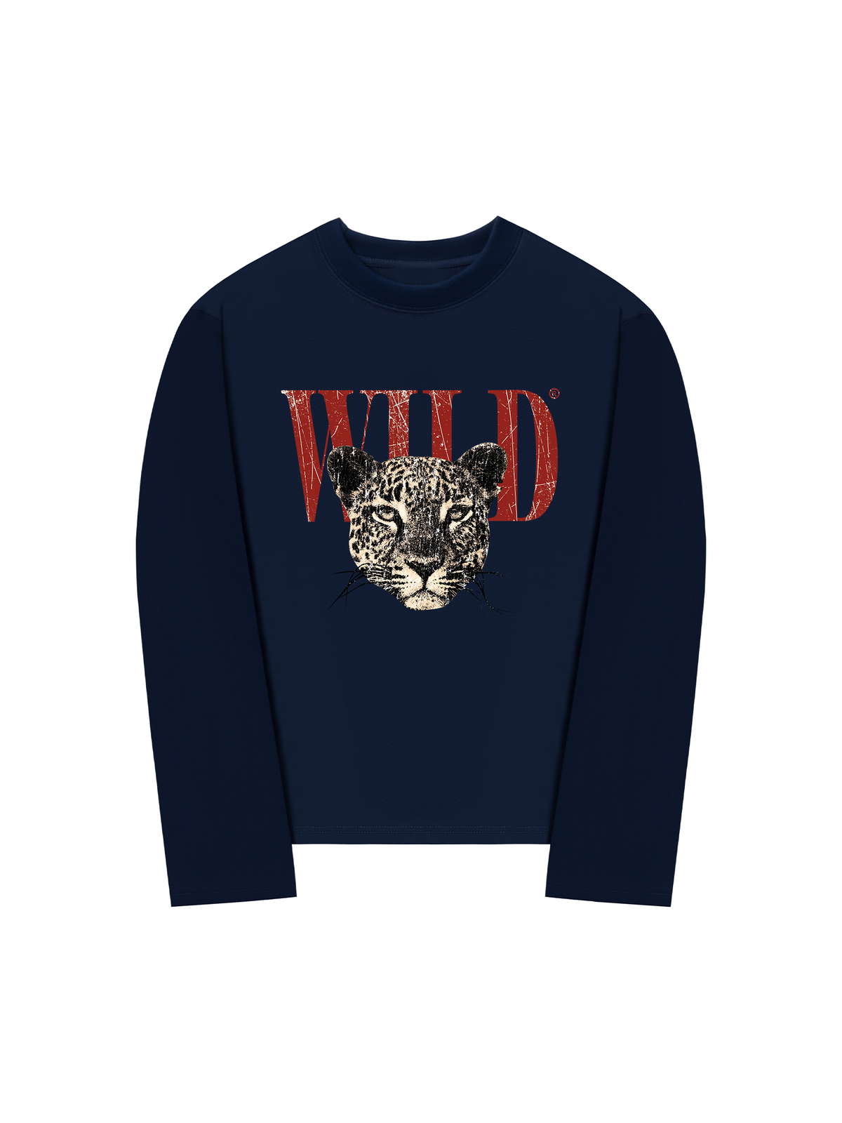 Áo Thun Dài Tay Urban Leopard Crimson Wild