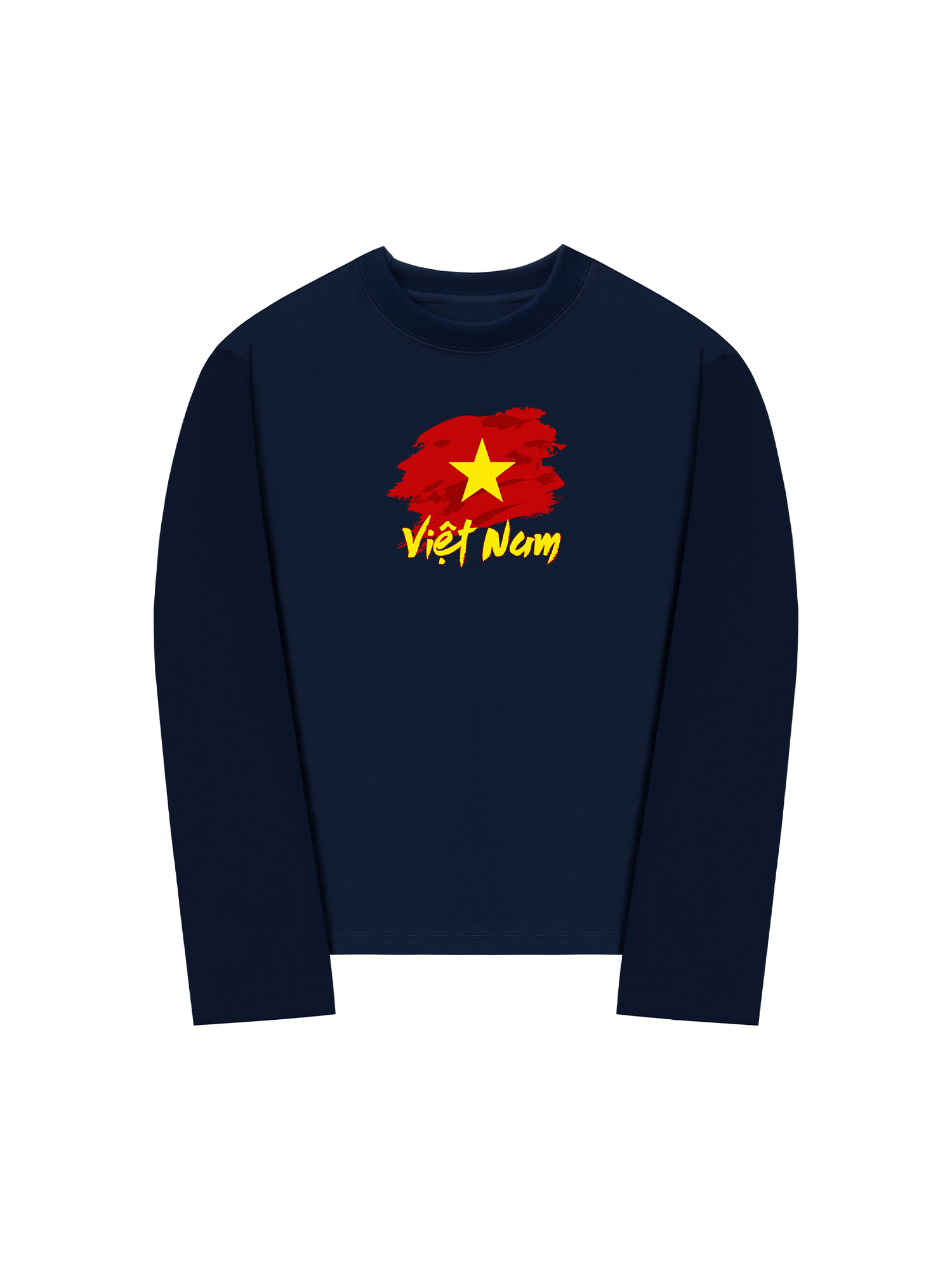 Áo Thun Dài Tay Cờ Việt Nam