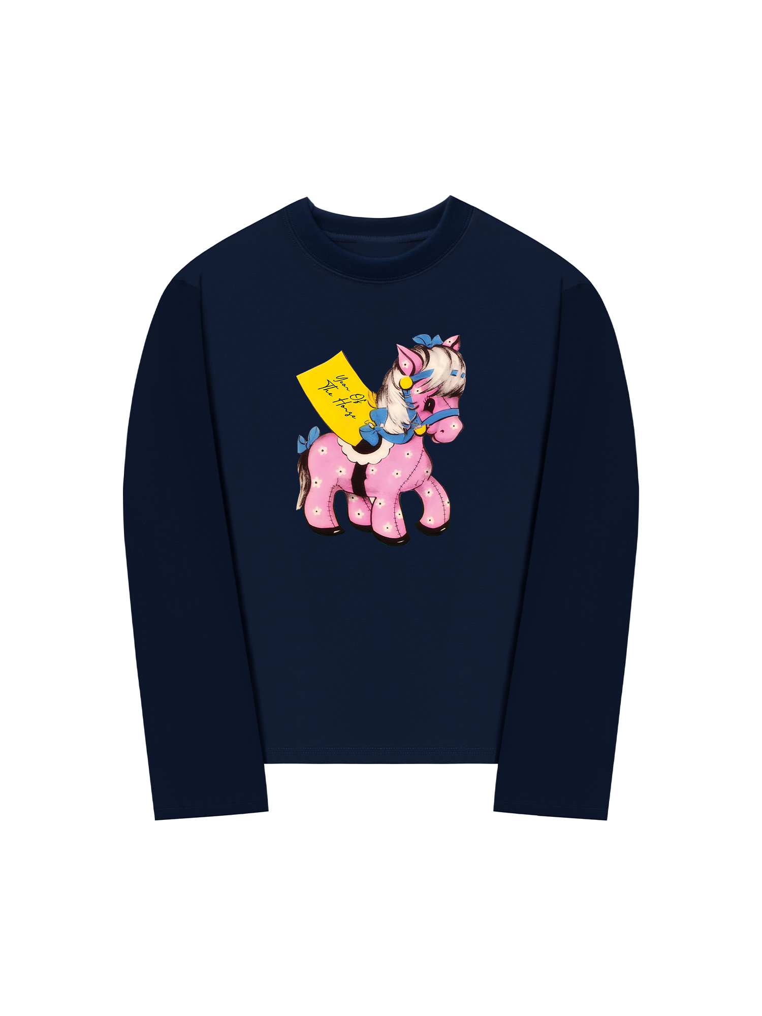 Áo Thun Dài Tay Pink Flower Year Of Horse