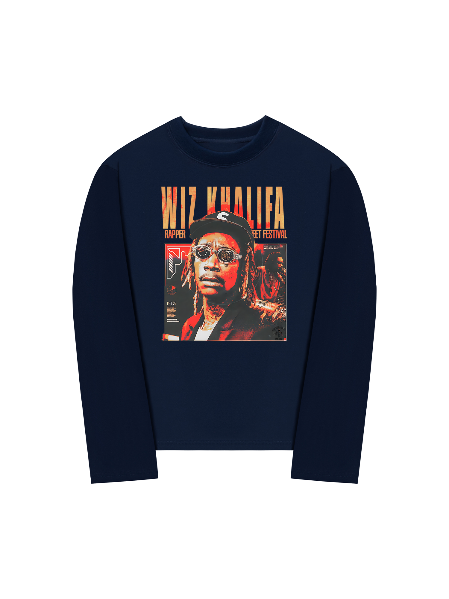 Áo Thun Dài Tay Rapper Wiz Khalifa Street Festival