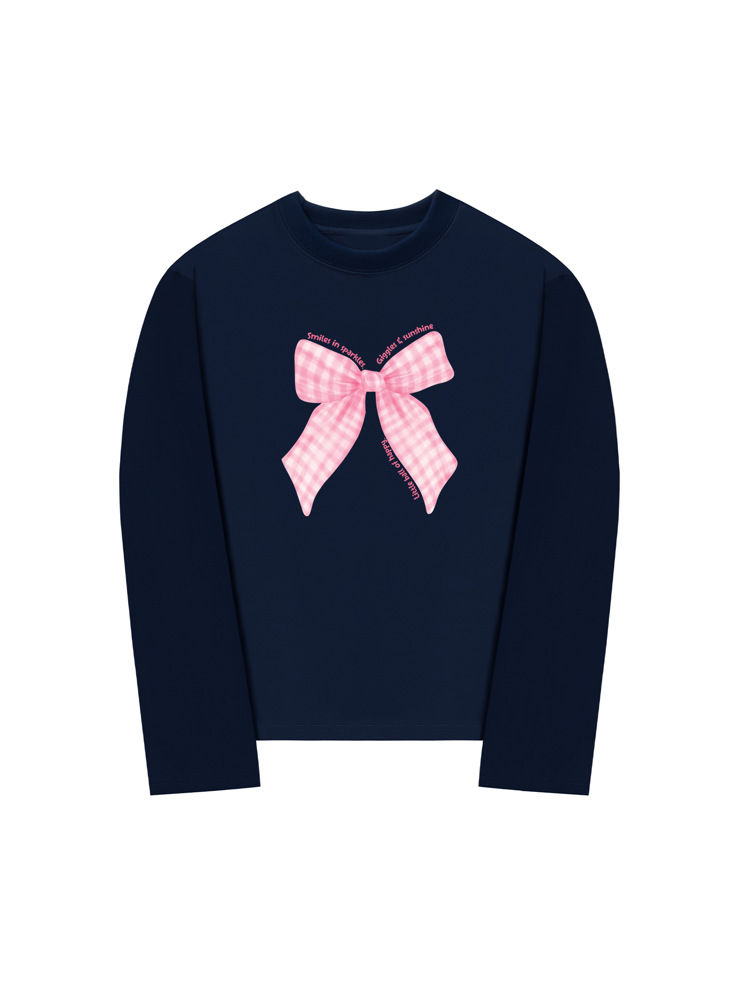 Áo Thun Dài Tay Pink Ribbon