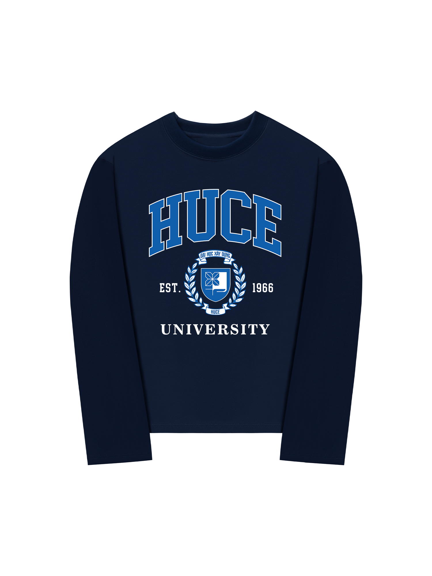 Áo Thun Dài Tay HUCE University