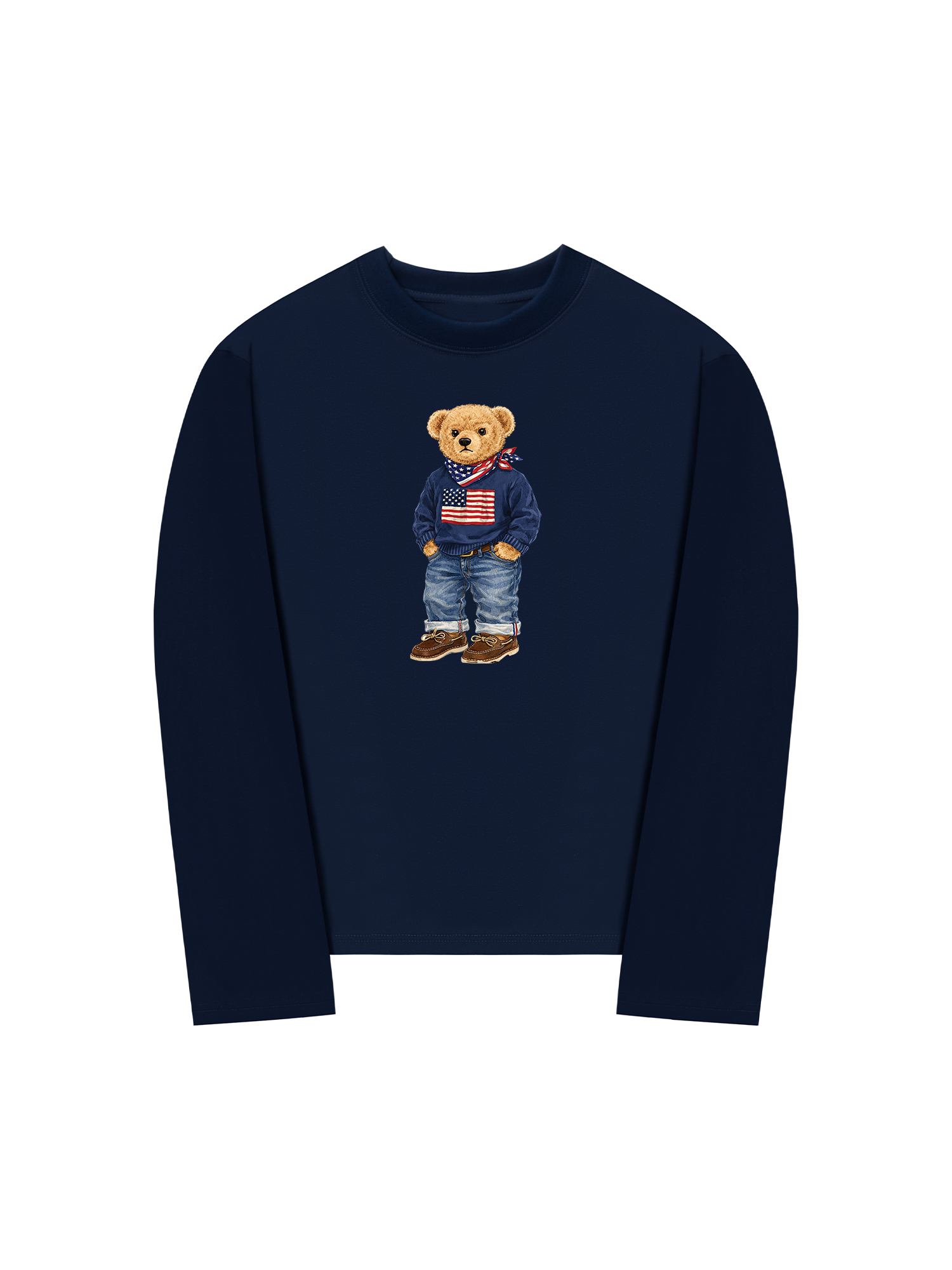 Áo Thun Dài Tay America Boy