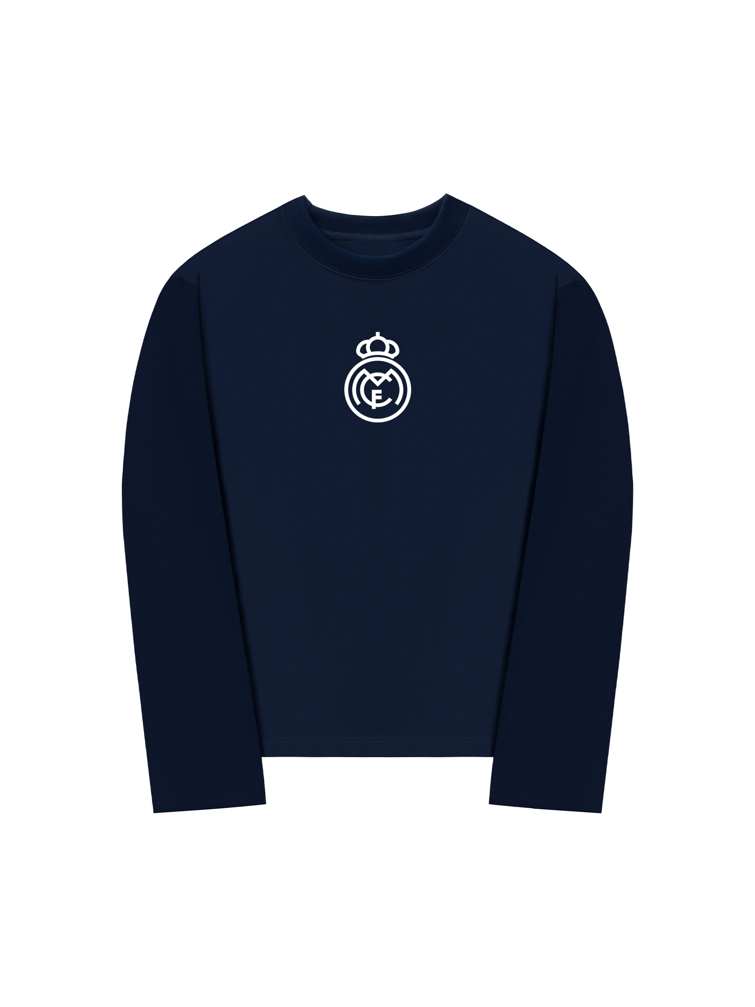 Áo Thun Dài Tay Real Marid Marid Is White