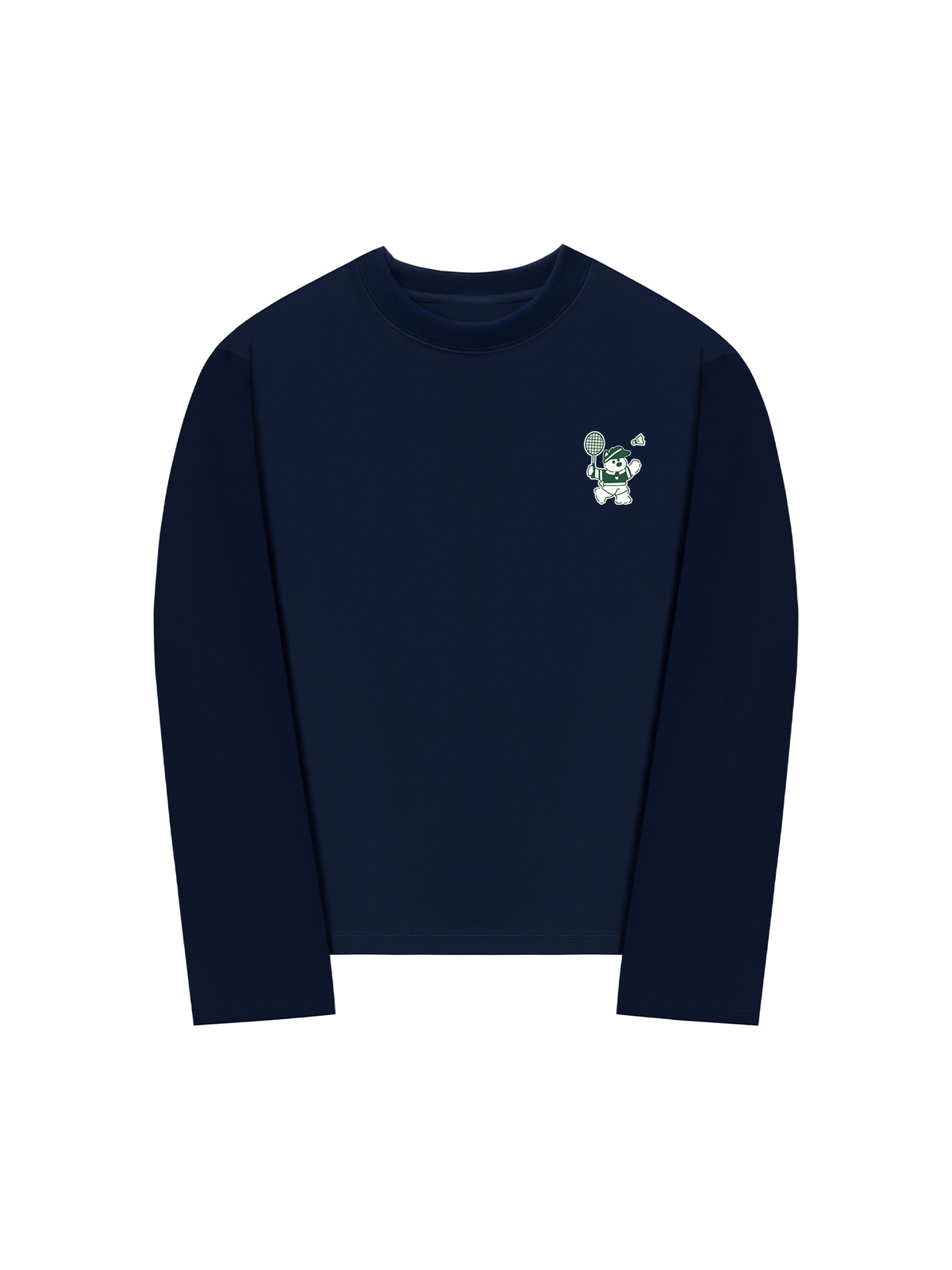 Áo Thun Dài Tay Badminton Club Green