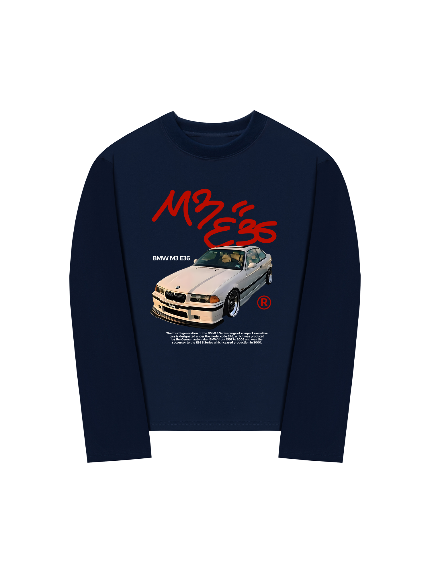 Áo Thun Dài Tay BMW M3E36 Street Style