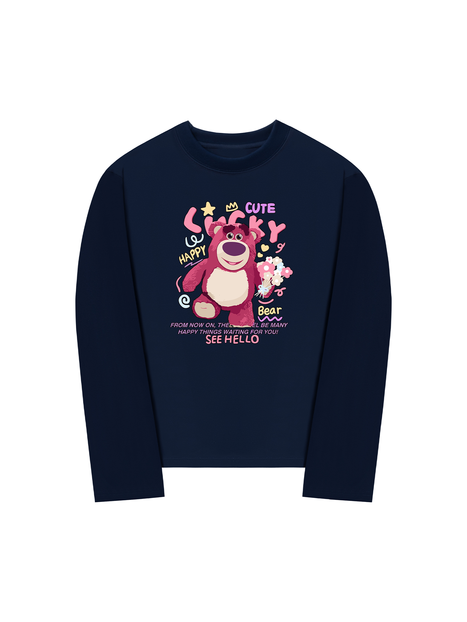 Áo Thun Dài Tay Lucky Bear