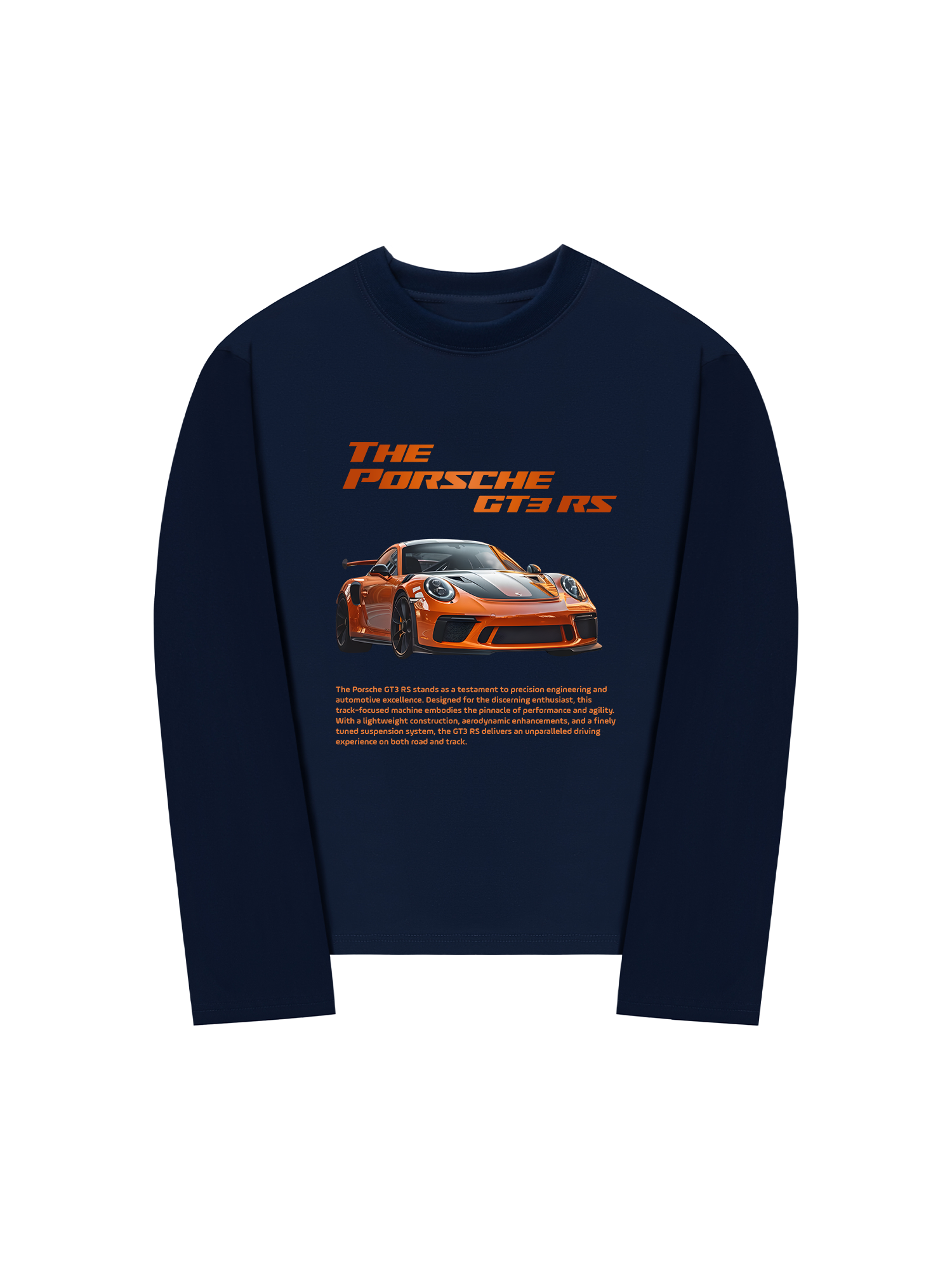 Áo Thun Dài Tay Porsche Orange Layer GT3 RS