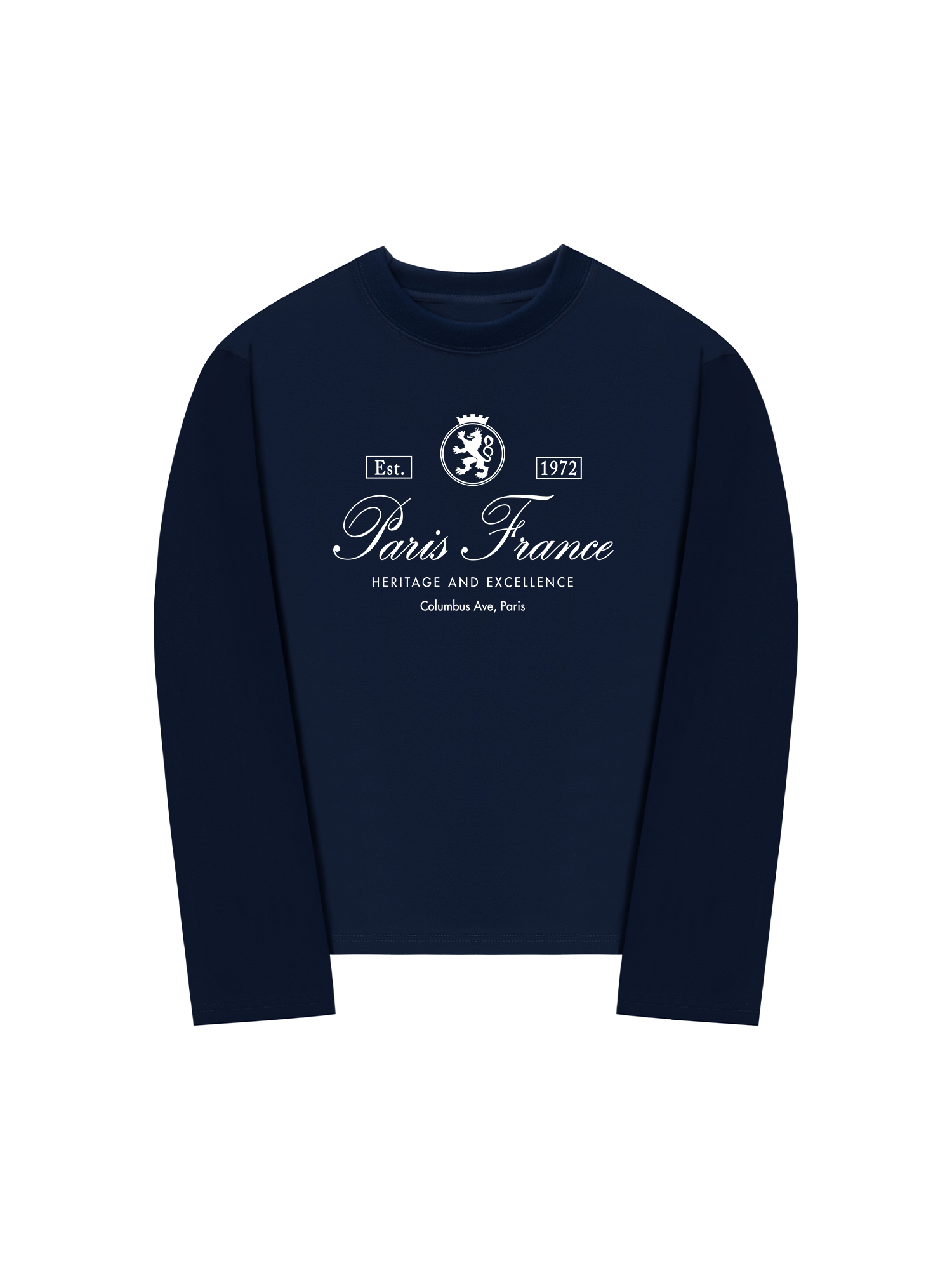 Áo Thun Dài Tay Vintage Paris France