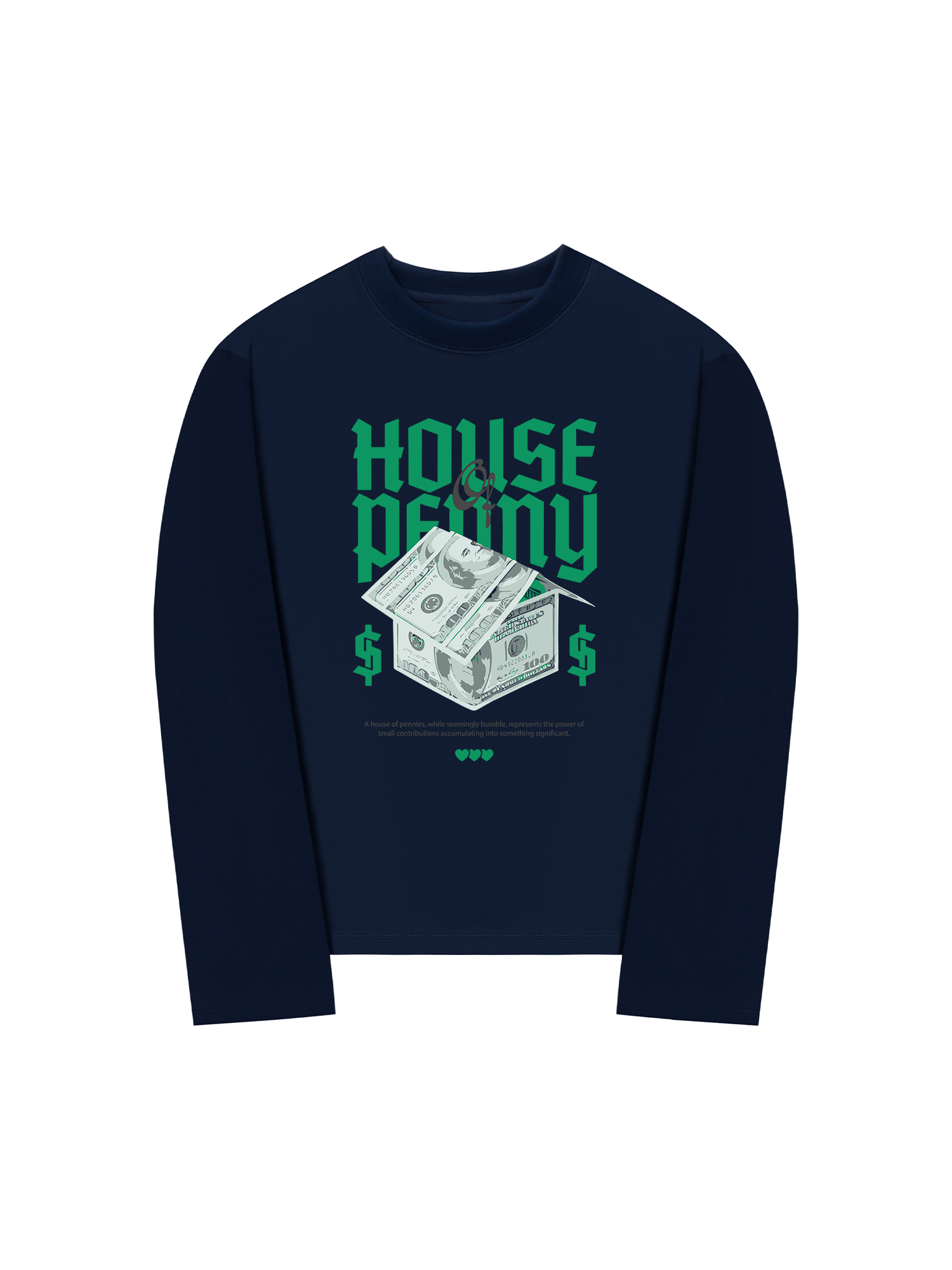 Áo Thun Dài Tay Money House Of Penny
