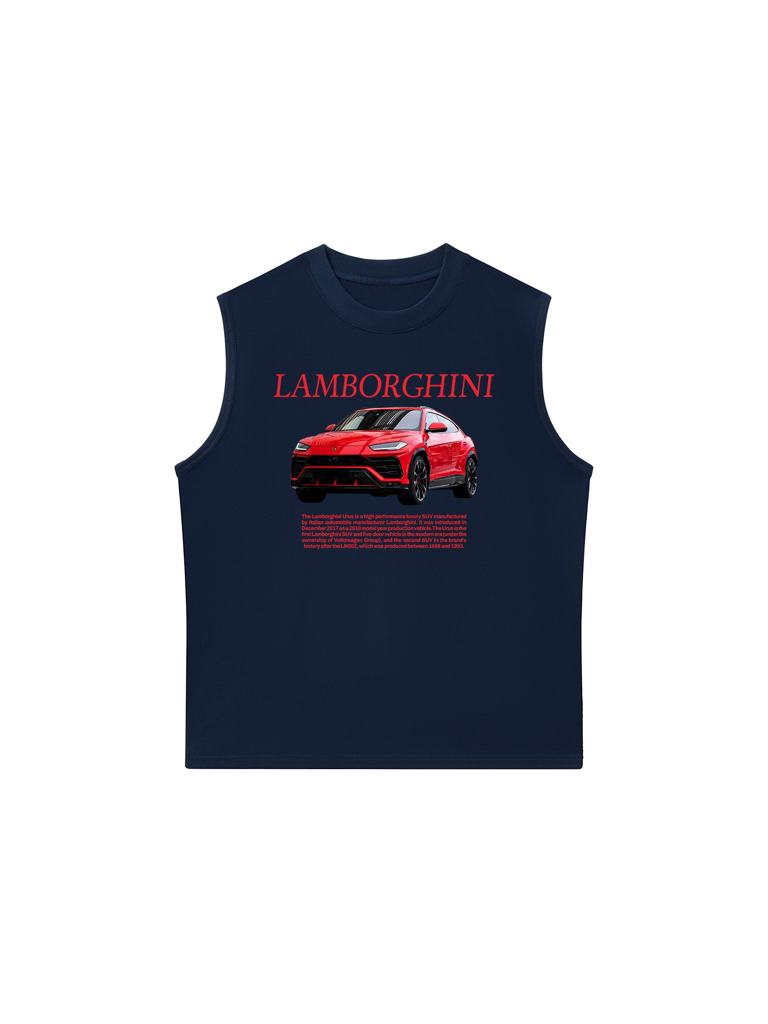 Áo Ba Lỗ Relaxed Fit Lamborghini Urus Red