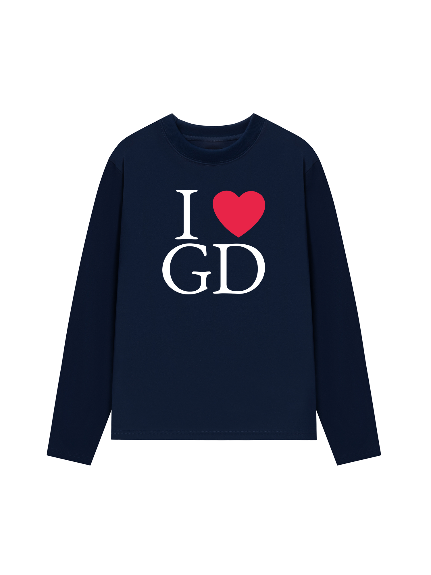 Áo Thun Dài Tay I Love GD