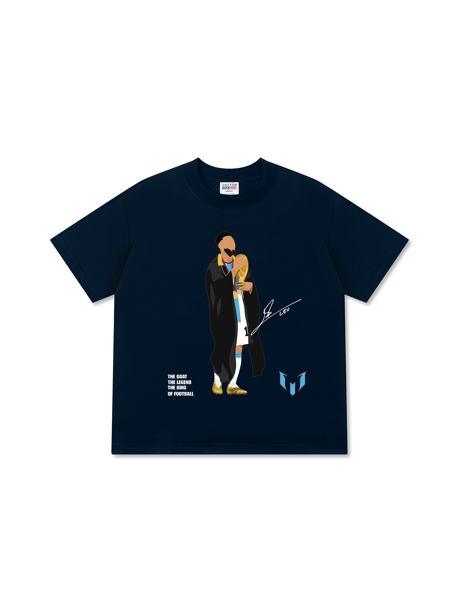 Áo Thun Relaxed Fit  The Goat The Legend