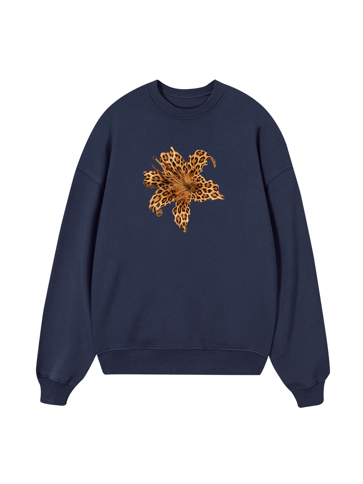 Sweater Urban Leopard Flower