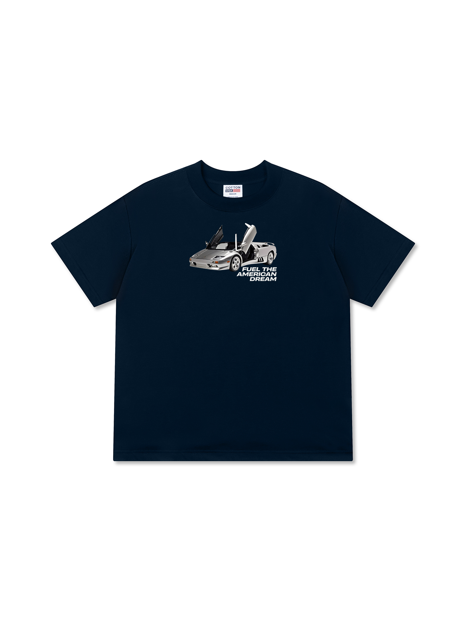 Áo Thun Relaxed Fit Lamborghini Fuel The American Dream