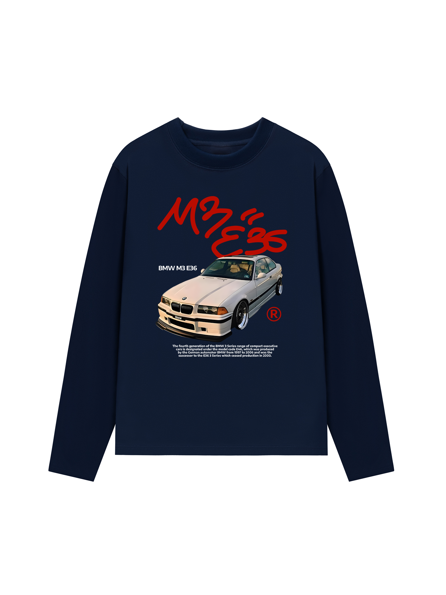 Áo Thun Dài Tay BMW M3E36 Street Style