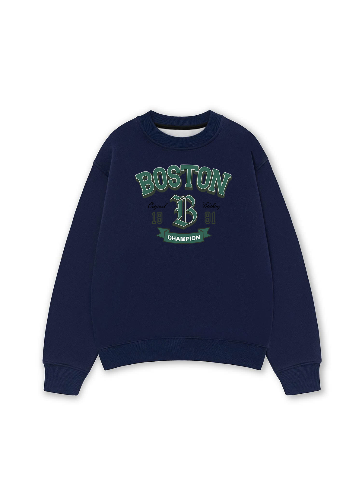 Áo Sweater Nỉ Hai Da City Bonton