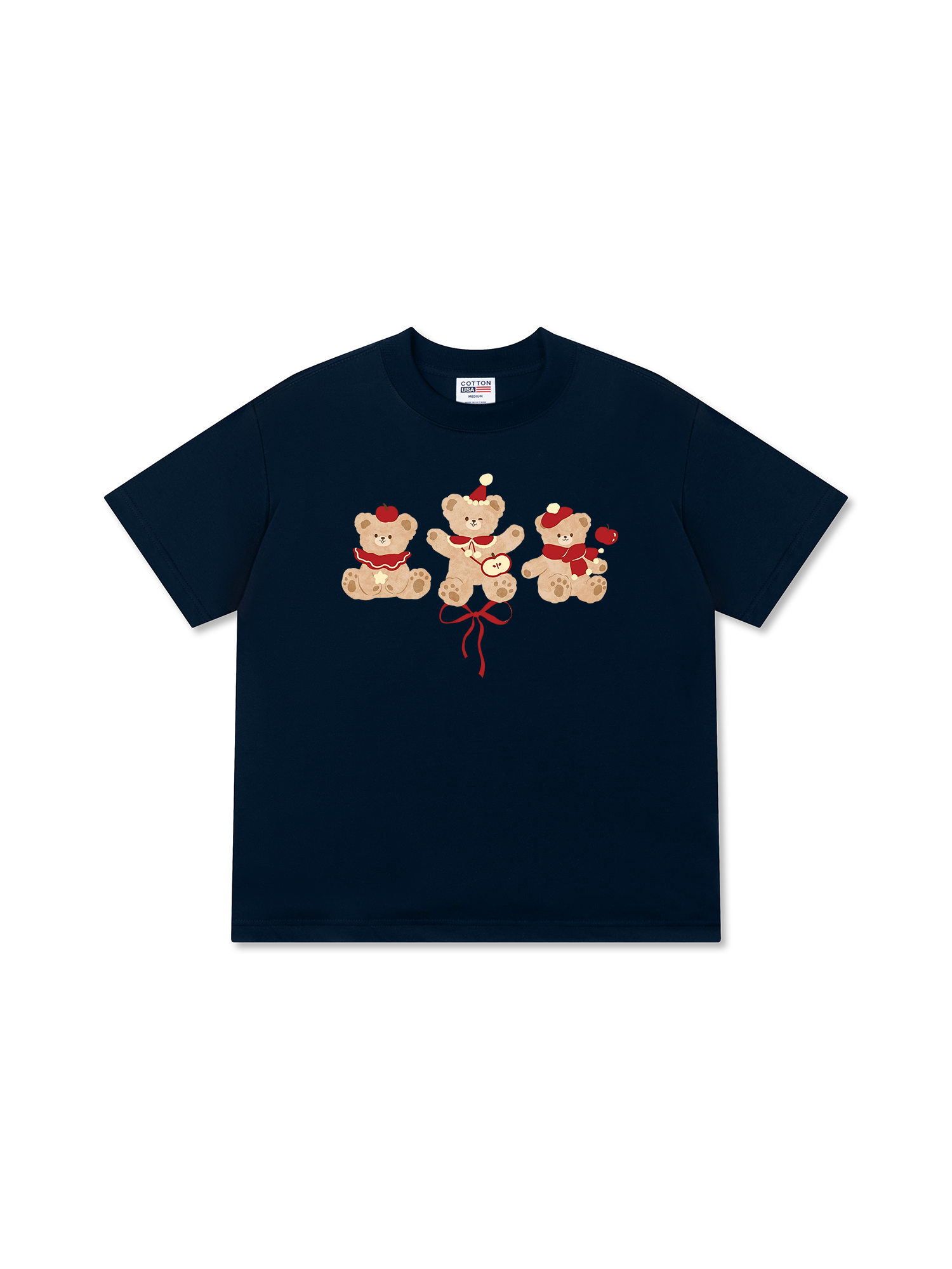 Áo Thun Relaxed Fit Cute Bear