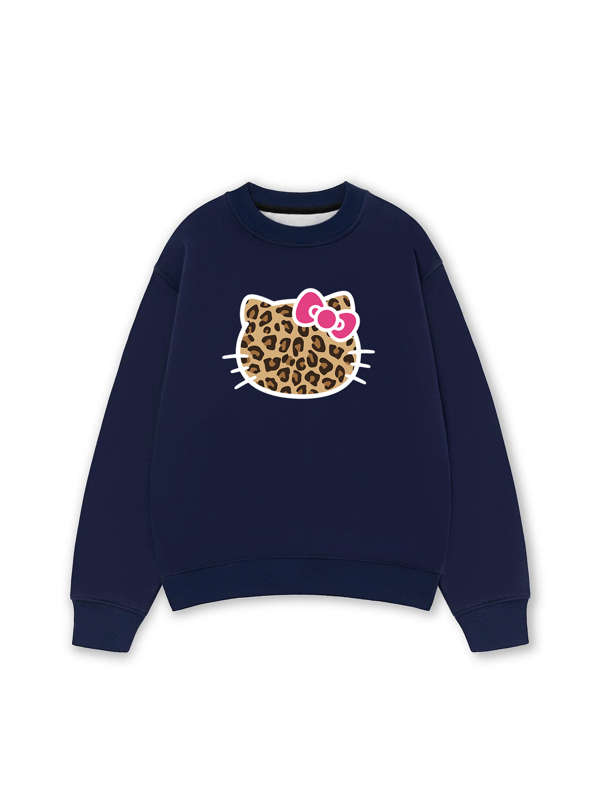 Áo Sweater Nỉ Hai Da Urban Leopard Kitty
