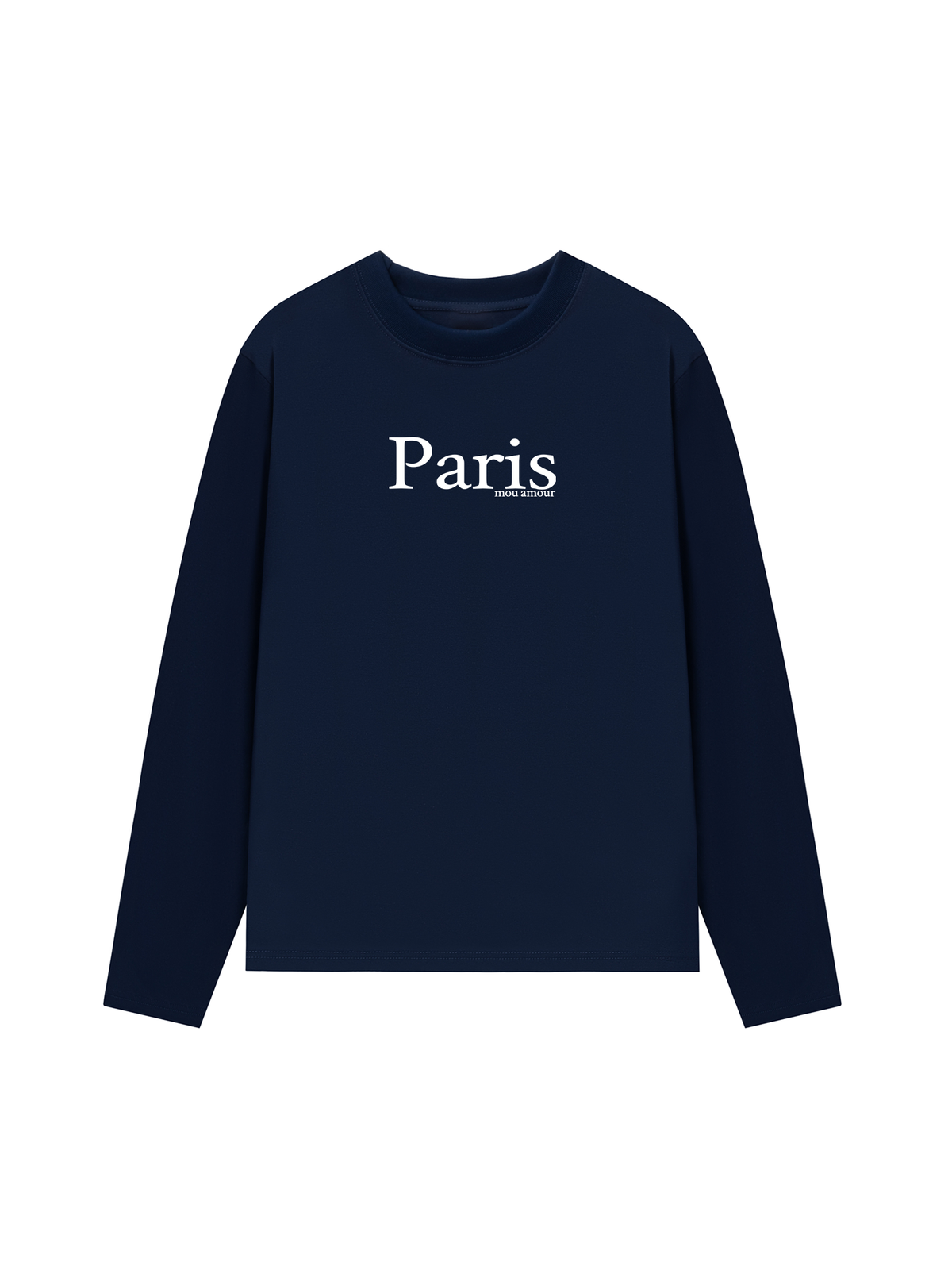 Áo Thun Dài Tay Paris Mou Amour