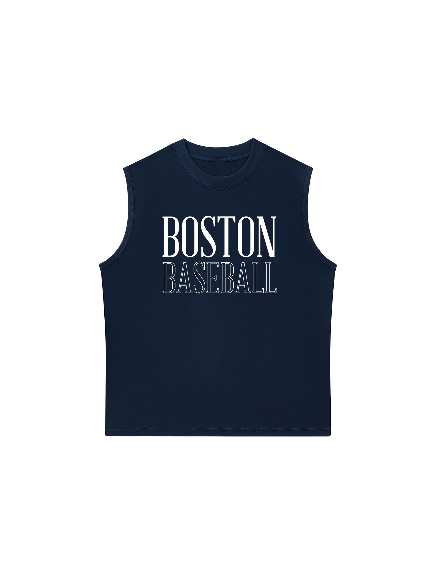 Áo Ba Lỗ Relaxed Fit Baseball Basic Boston