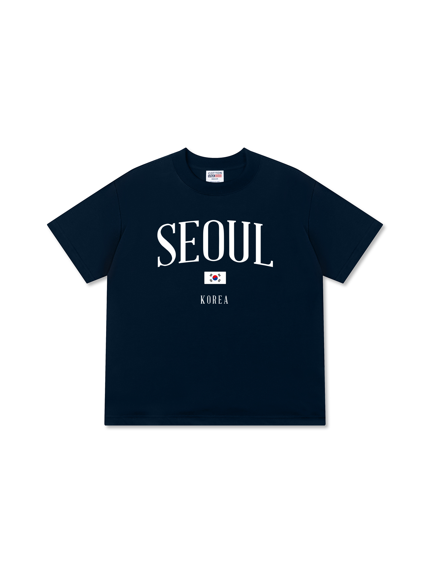 Áo Thun Relaxed Fit Seoul Korea Classic