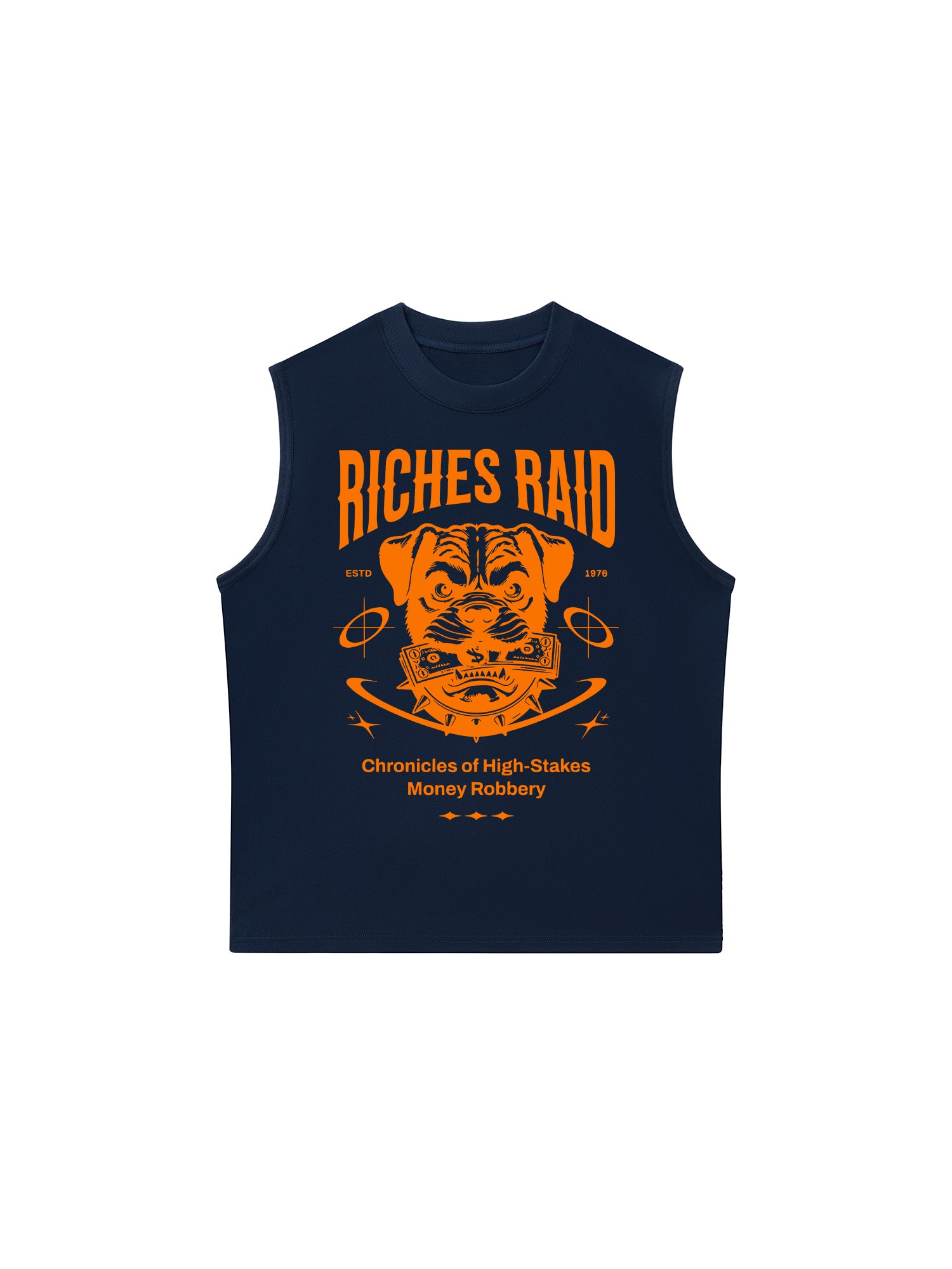 Áo Ba Lỗ Relaxed Fit Money Riches Raid
