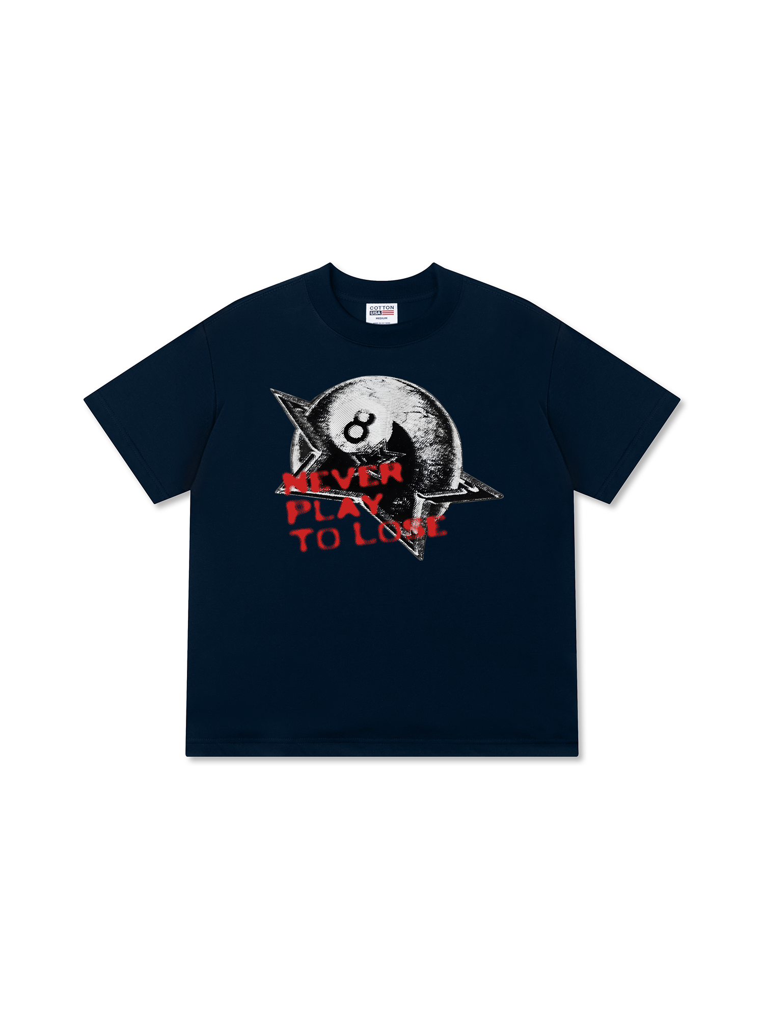 Áo Thun Relaxed Fit Billiards Never Play To Lose