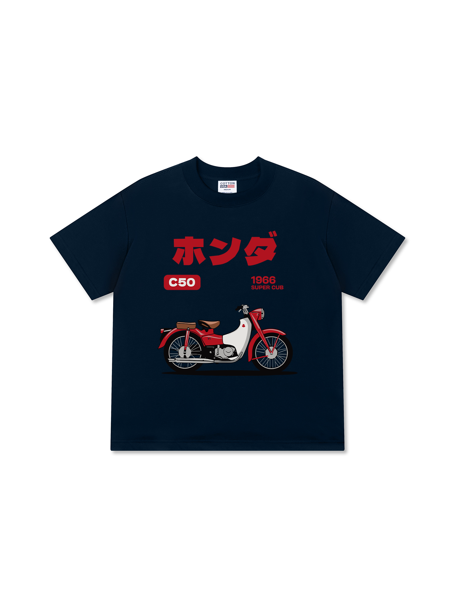 Áo Thun Relaxed Fit Super Cub Vintage 1966