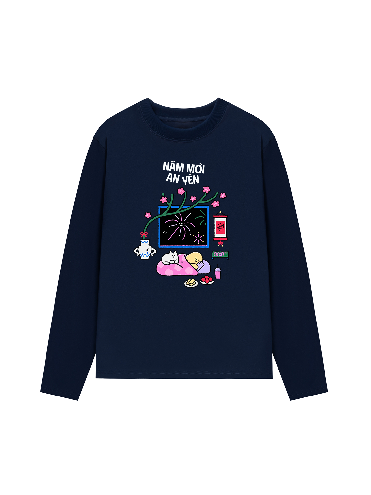 Áo Thun Dài Tay Năm Mới An Yên