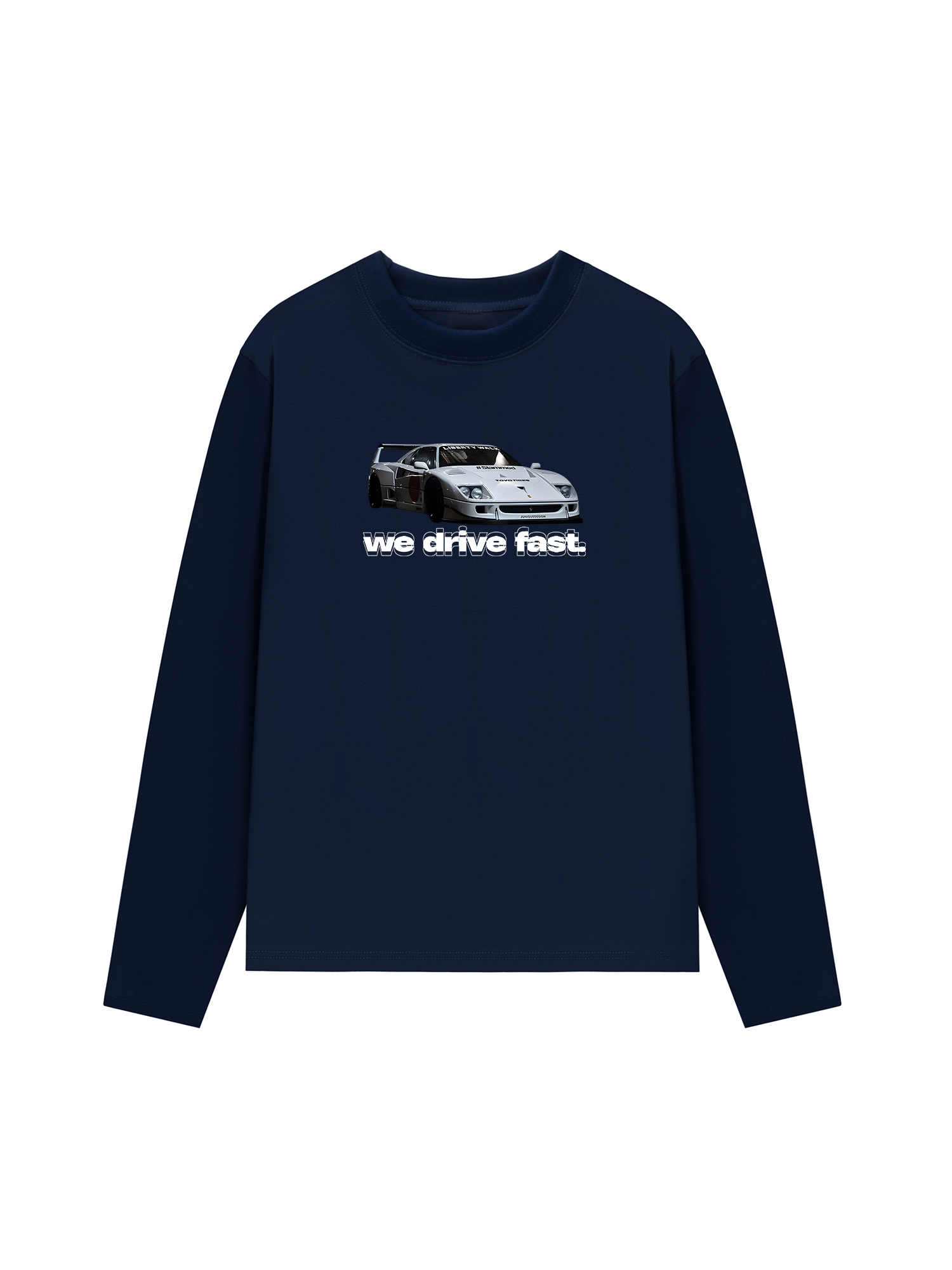 Áo Thun Dài Tay Ferrari We Drive Fast