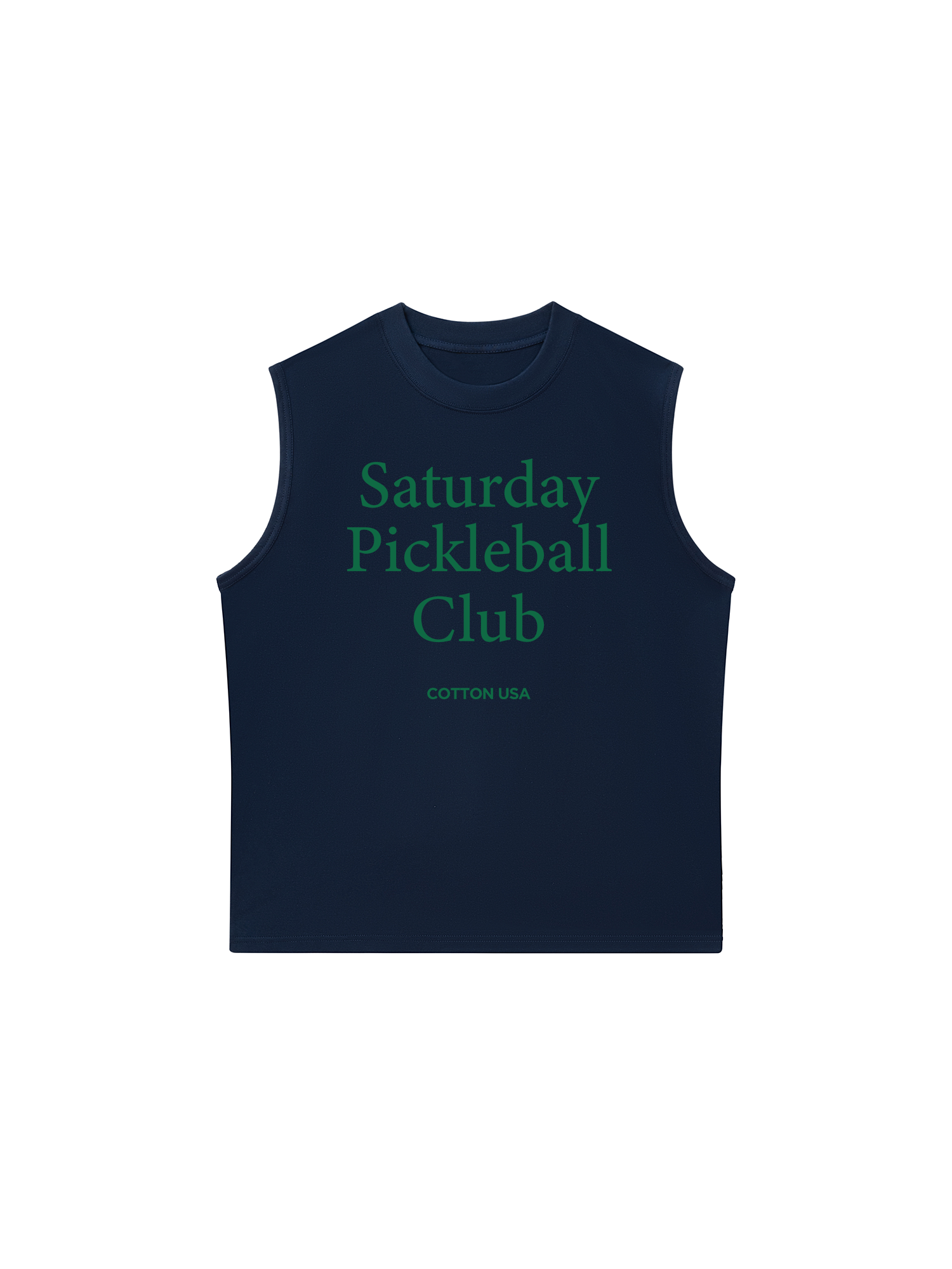 Áo Ba Lỗ Relaxed Fit Saturday Pickleball Club