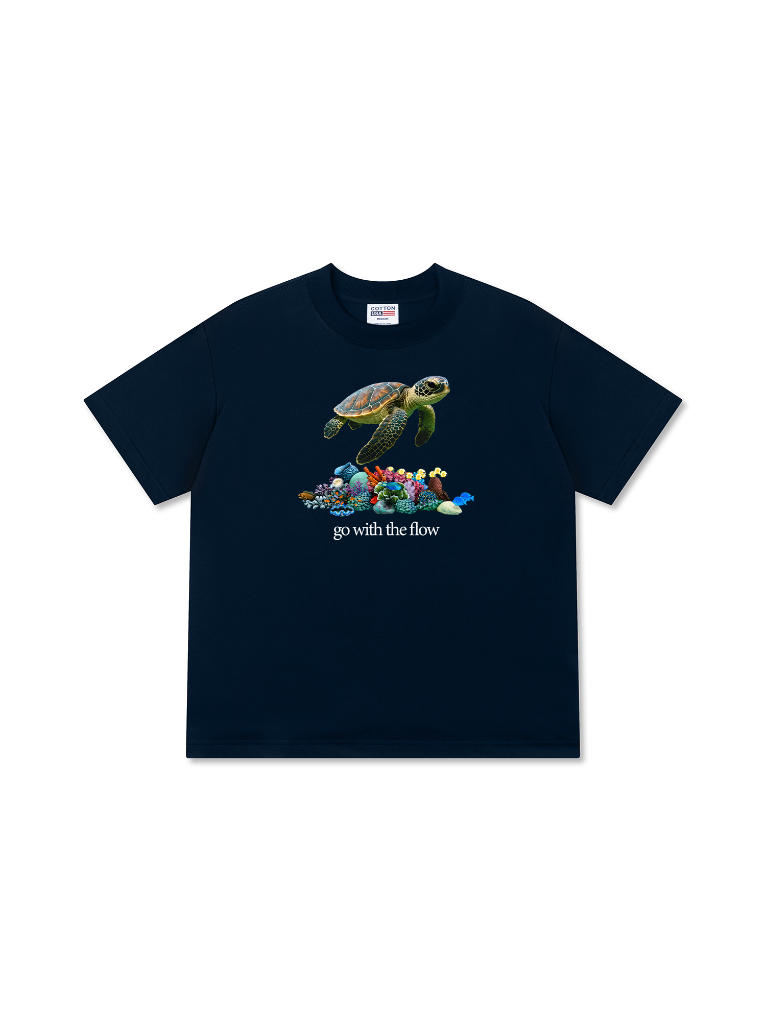 Áo Thun Relaxed Fit Go With The Flow