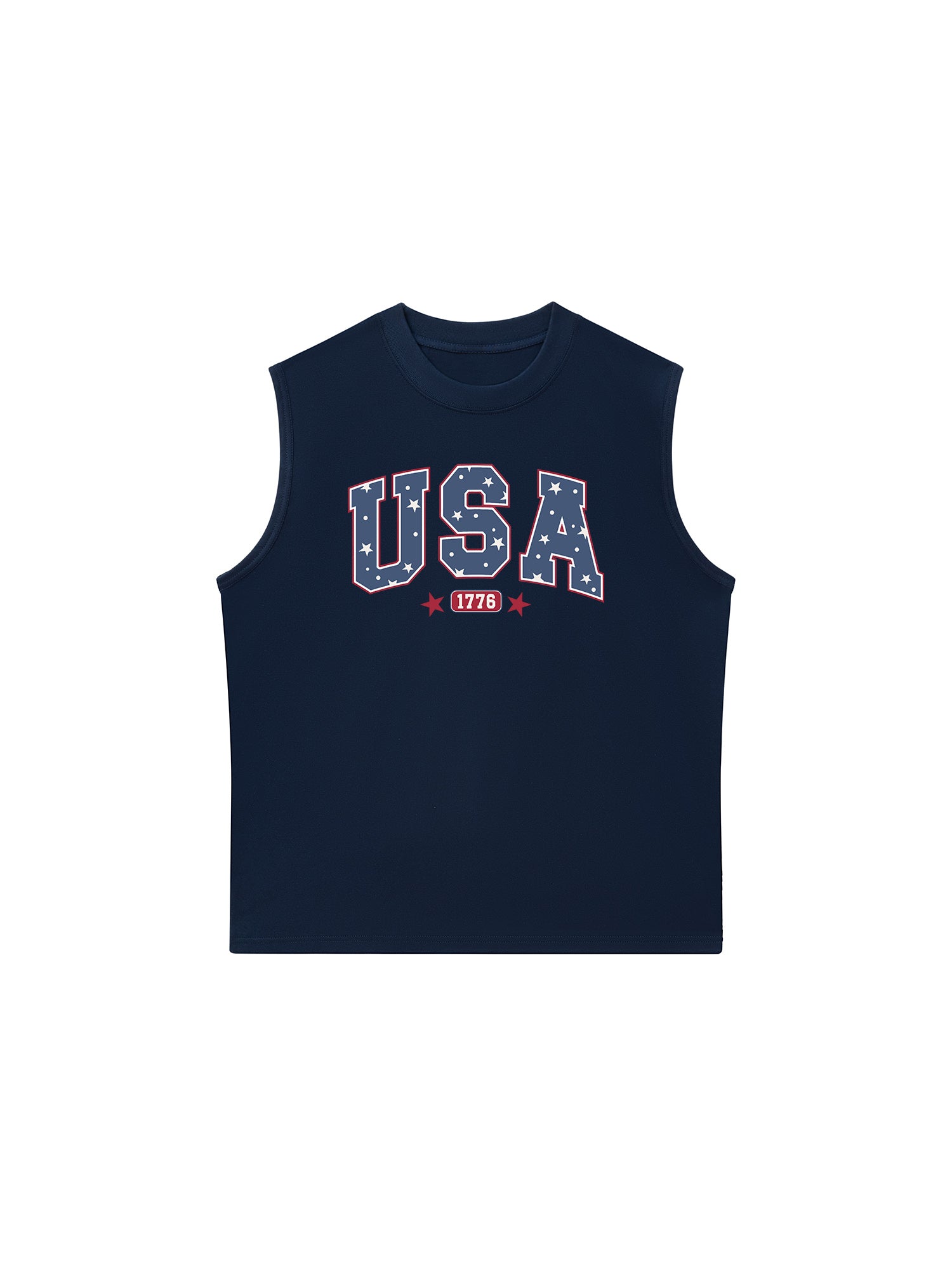 Áo Ba Lỗ Relaxed Fit USA Retro Star