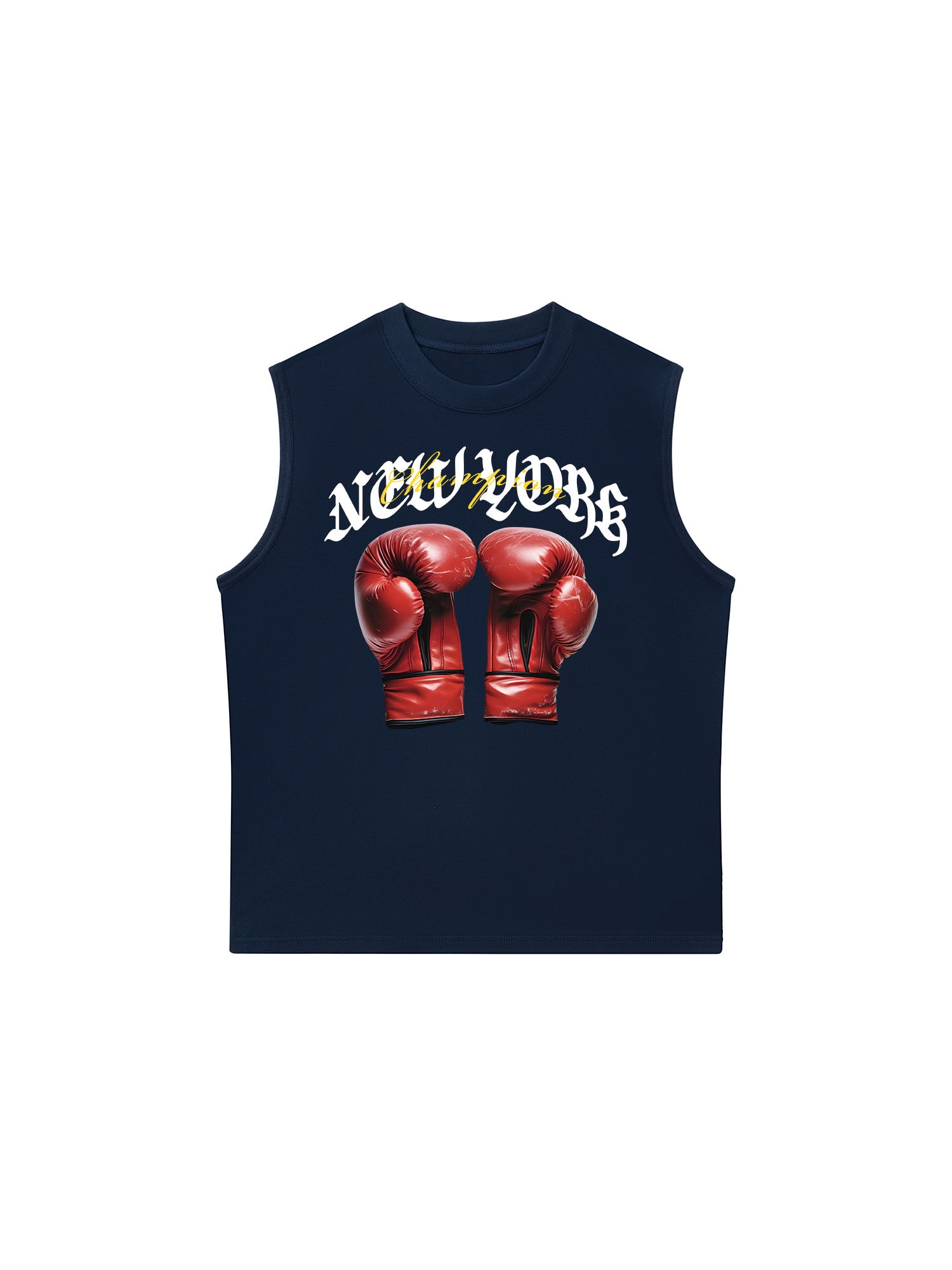 Áo Ba Lỗ Relaxed Fit Champions New York Boxing