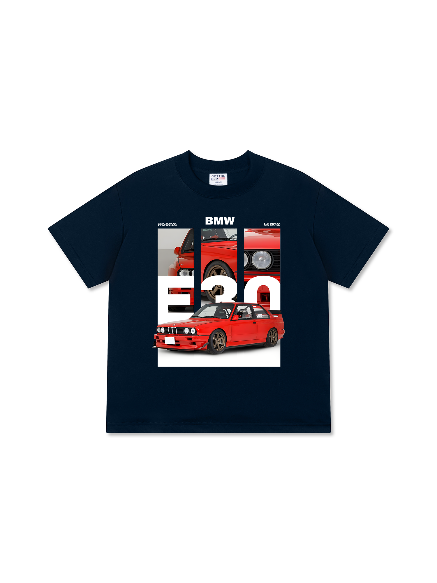 Áo Thun Relaxed Fit BMW 1990 Edition