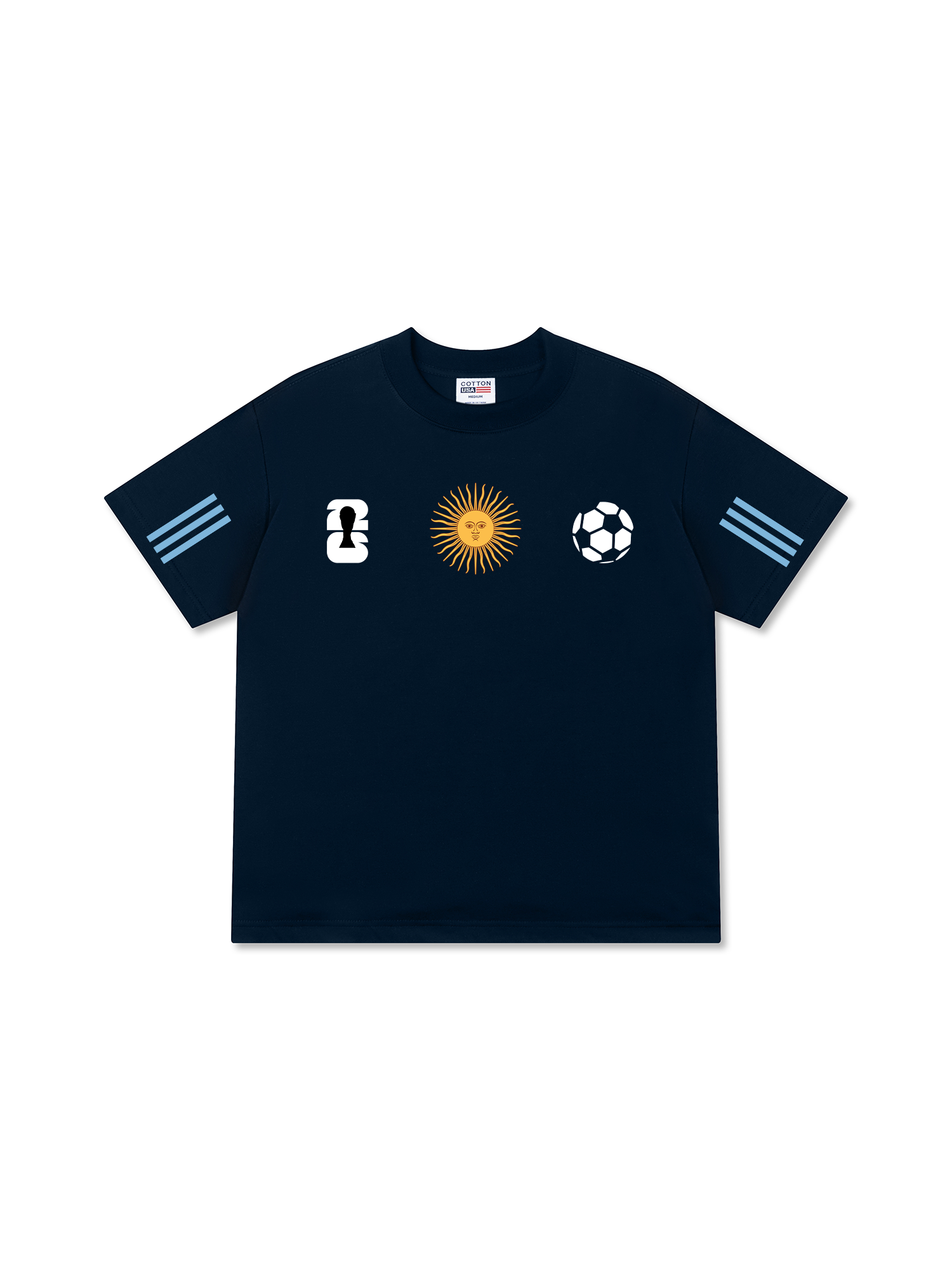 Áo Thun Relaxed Fit Soccer World Cup Argentina