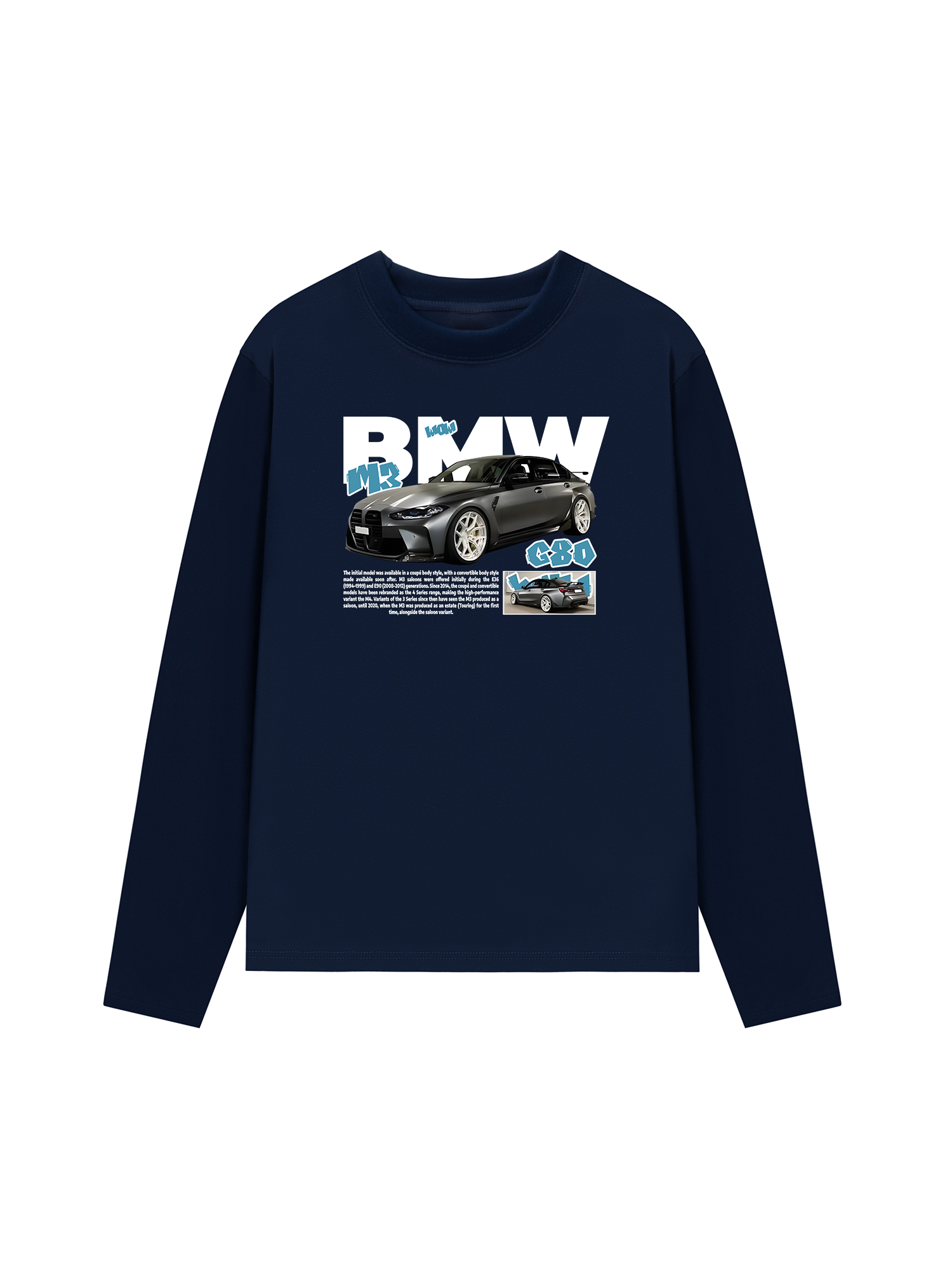 Áo Thun Dài Tay BMW M3 G80 Gravity