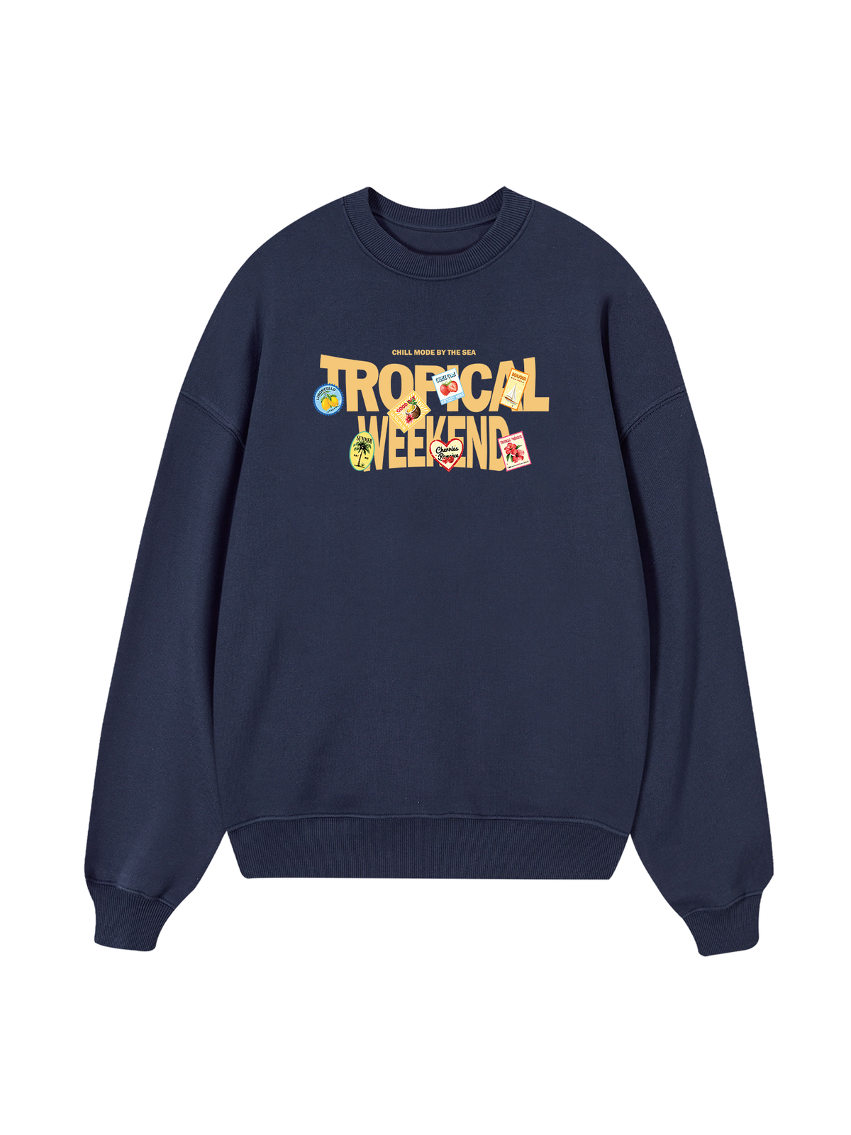 Sweater Tropical Weekend Chill Mode By The Sea