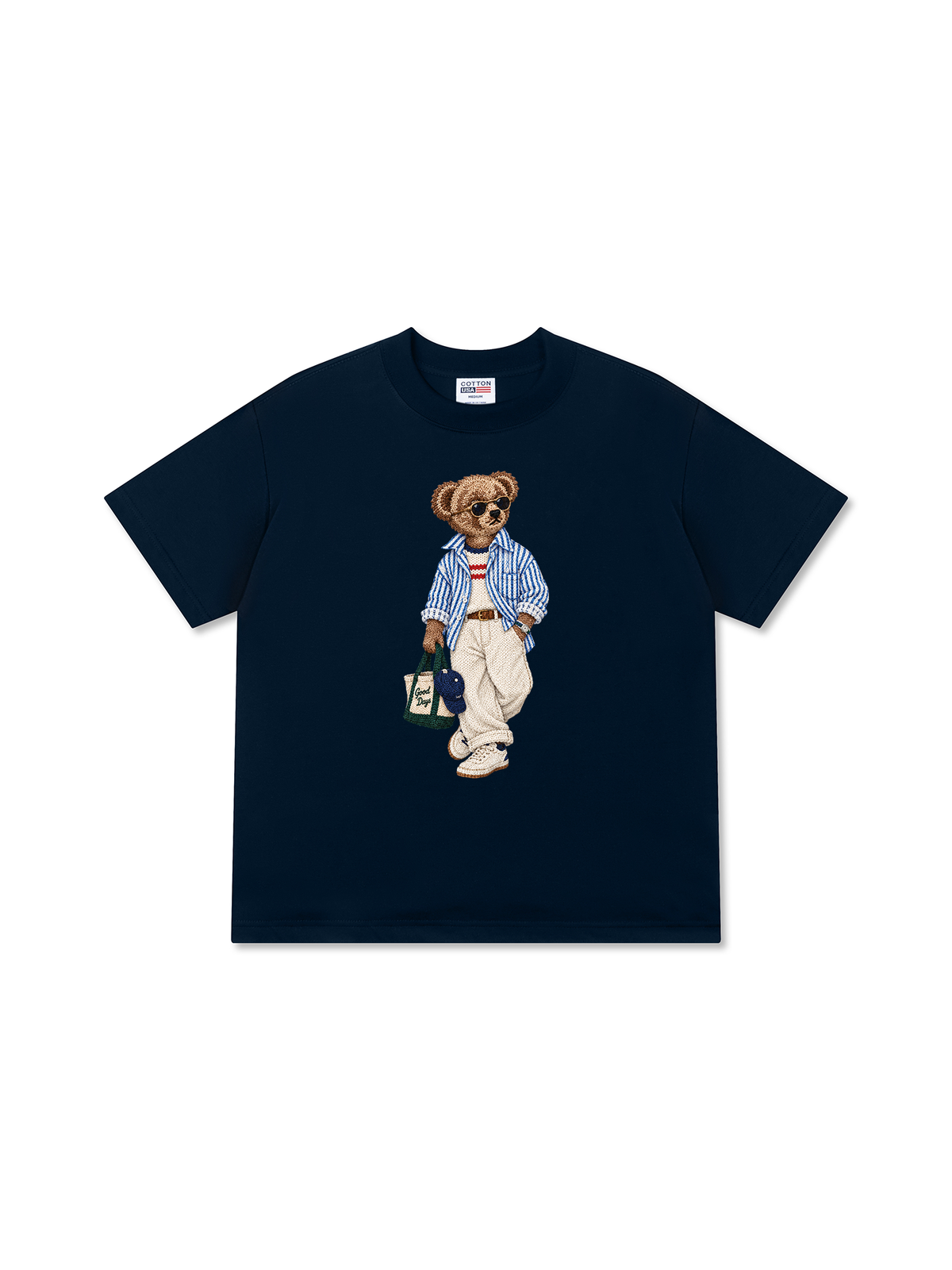 Áo Thun Relaxed Fit Bear Quiet Luxury