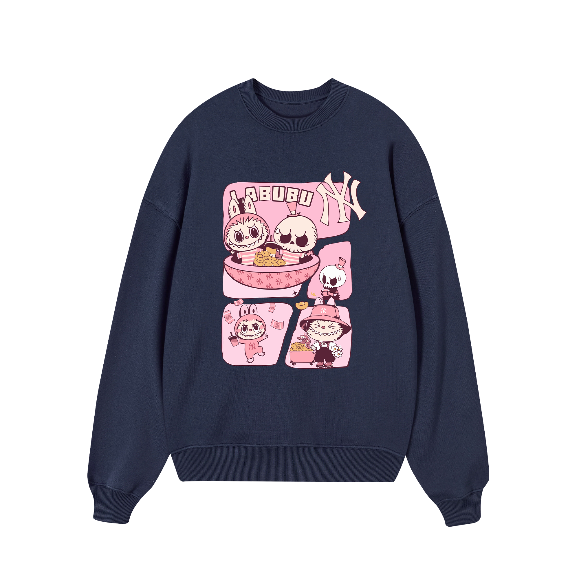 MLB Labubu Money NY Sweater