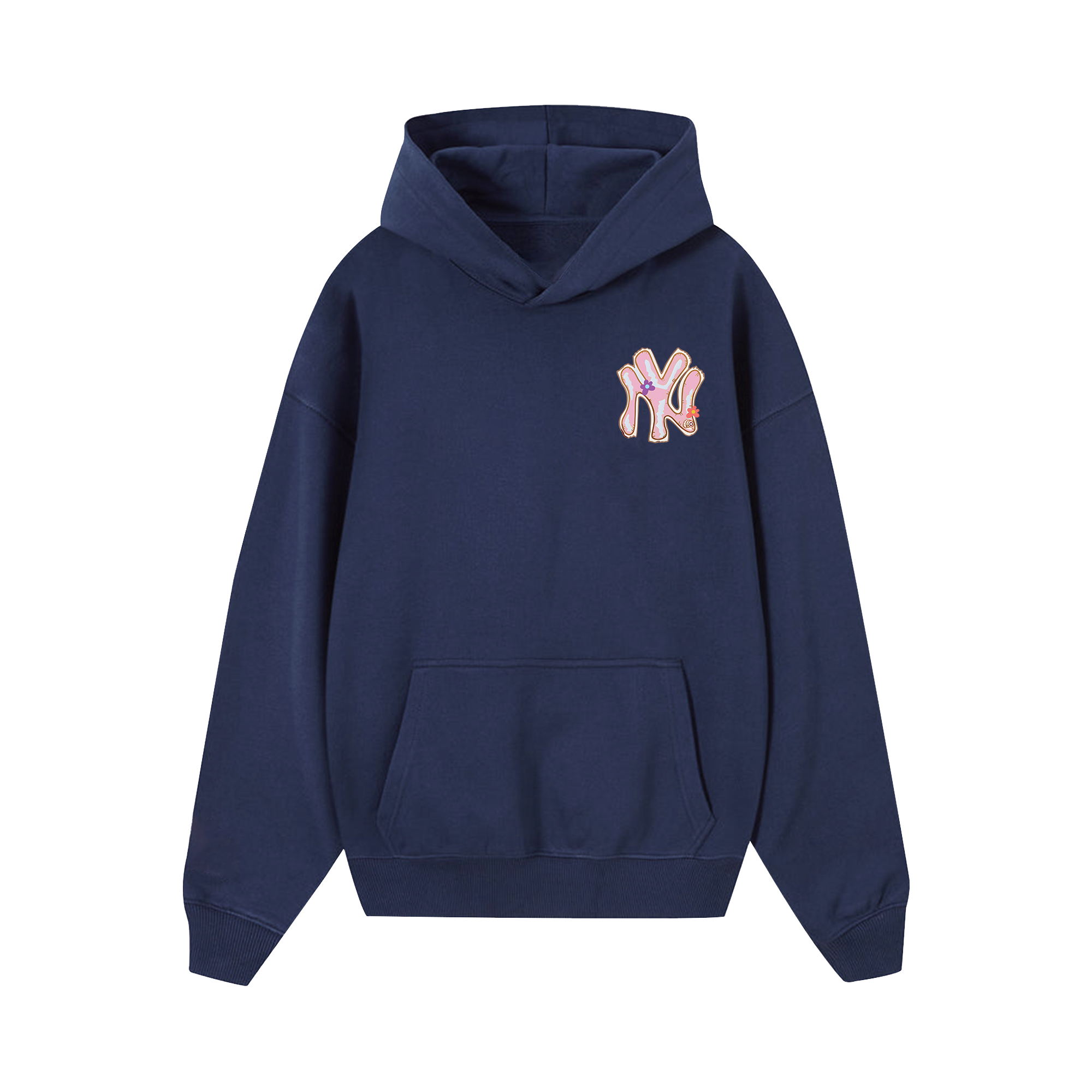 MLB Floral New York Yankees Cute Flower Hoodie