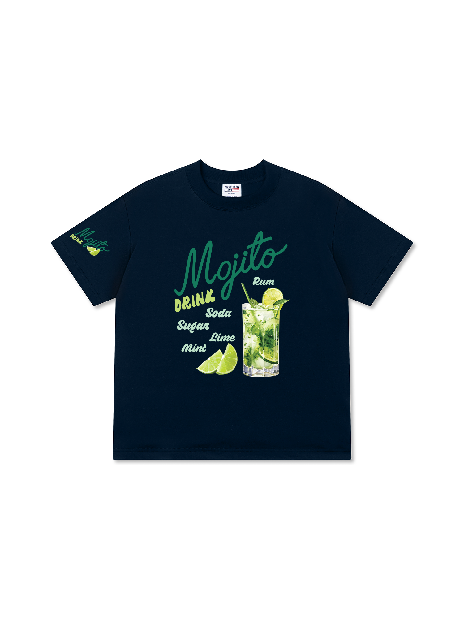 Áo Thun Relaxed Fit Mojito Drink