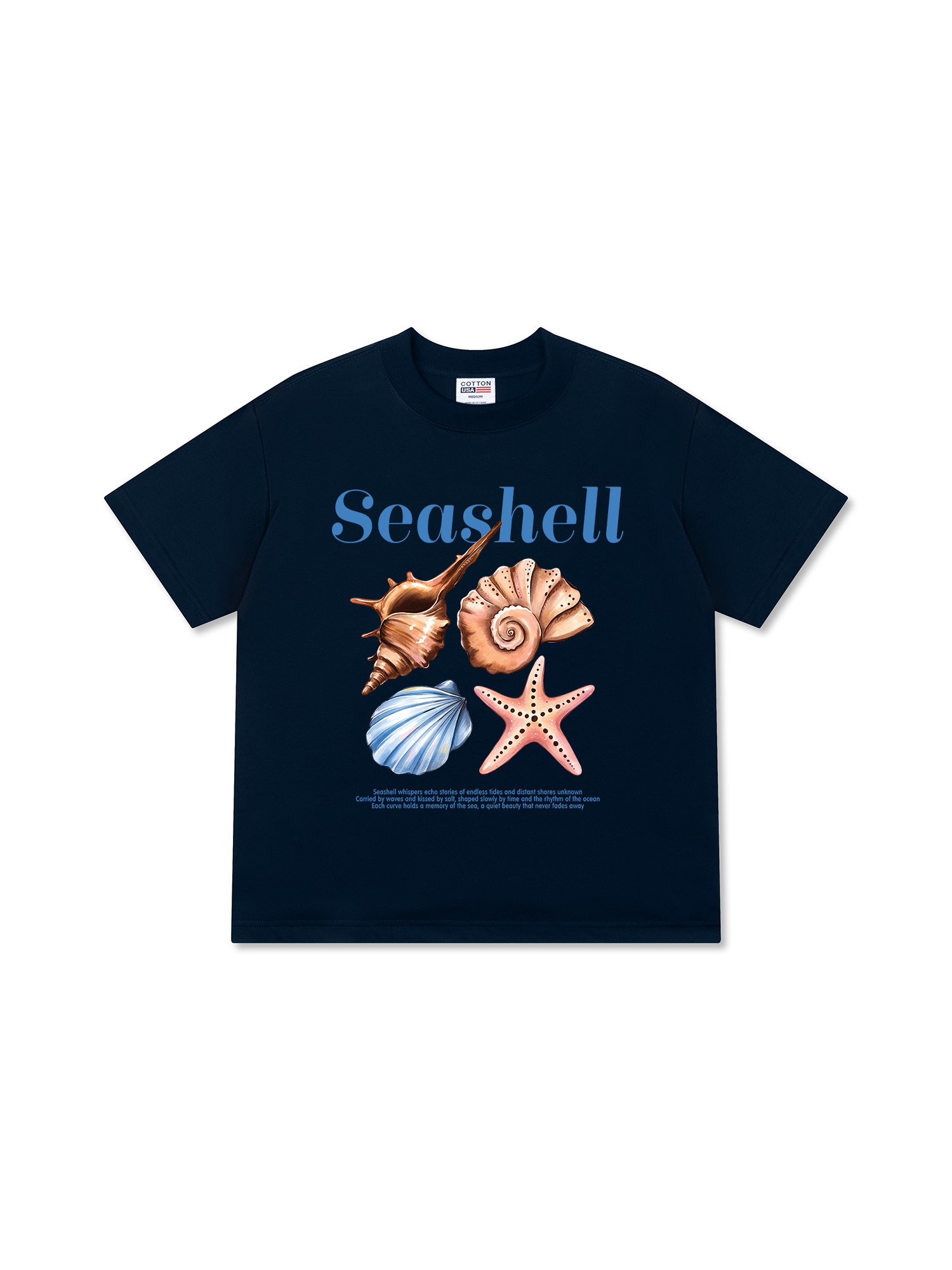 Áo Thun Relaxed Fit Seashell